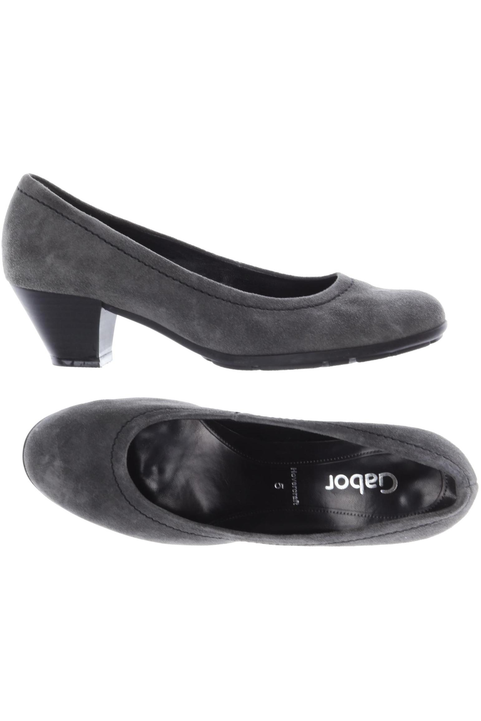 

Gabor Damen Pumps, grau, Gr. 5