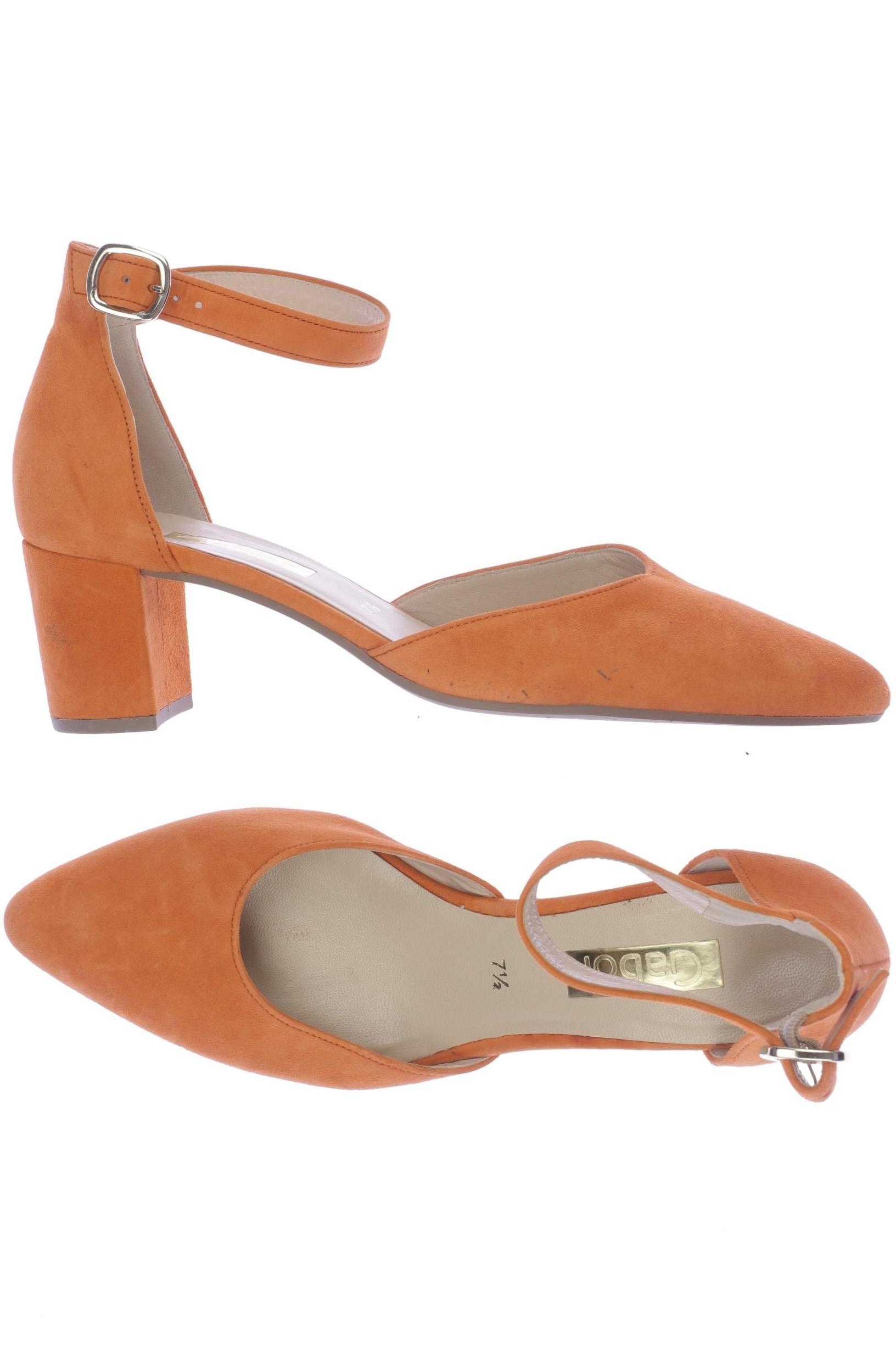 

Gabor Damen Pumps, orange, Gr. 7.5