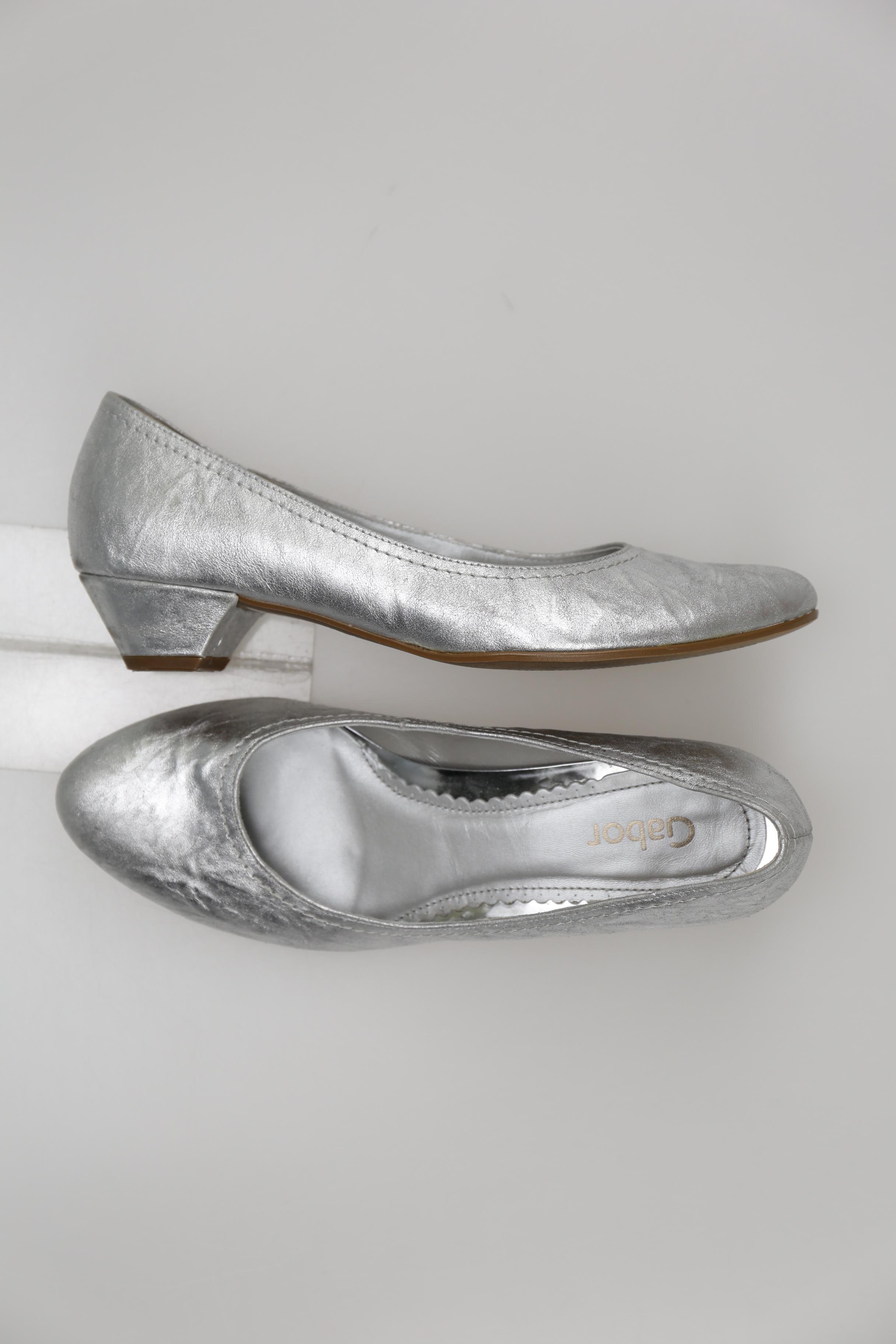 

Gabor Damen Pumps, silber, Gr. 5.5