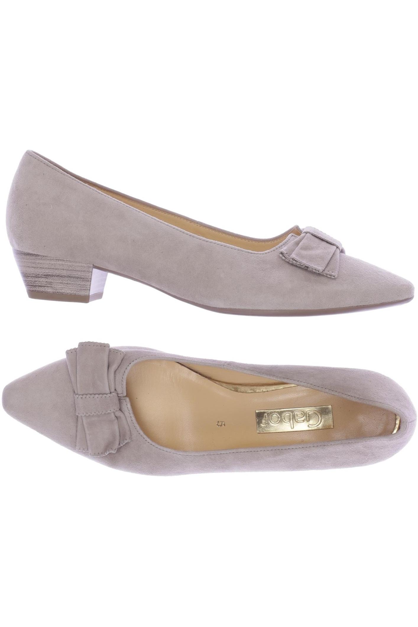 

Gabor Damen Pumps, beige, Gr. 5