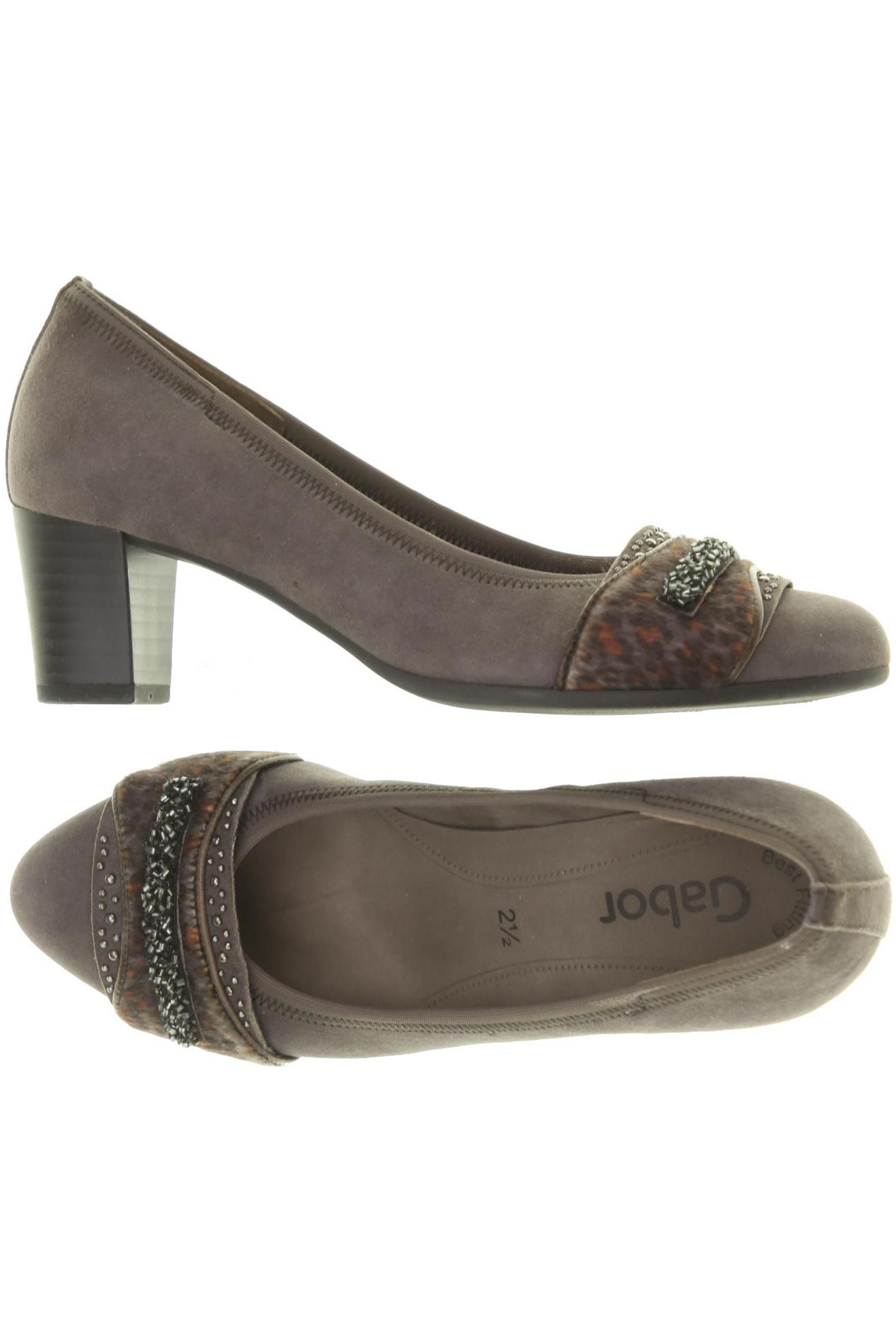 

Gabor Damen Pumps, grau, Gr. 2.5