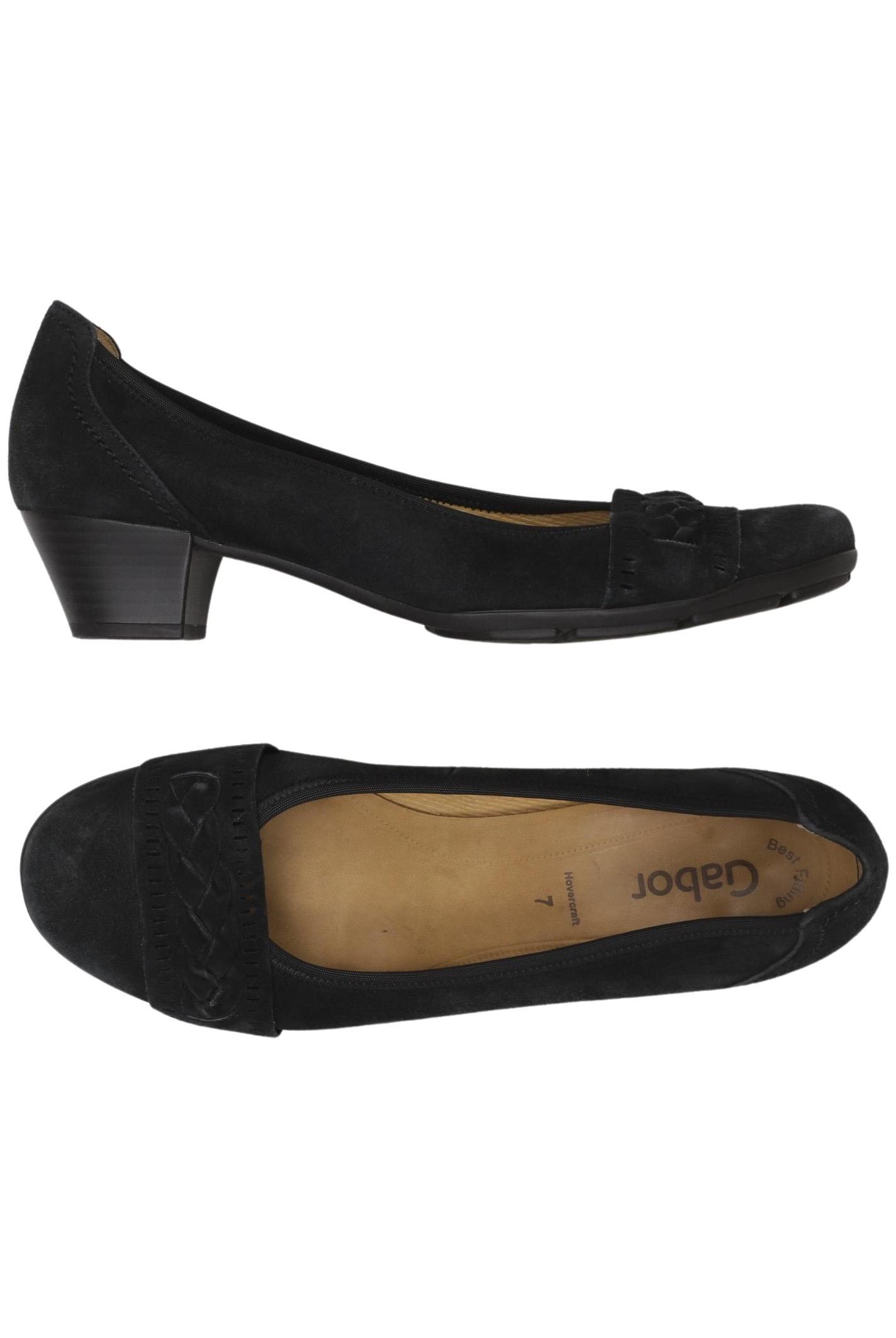 

Gabor Damen Pumps, schwarz, Gr. 7