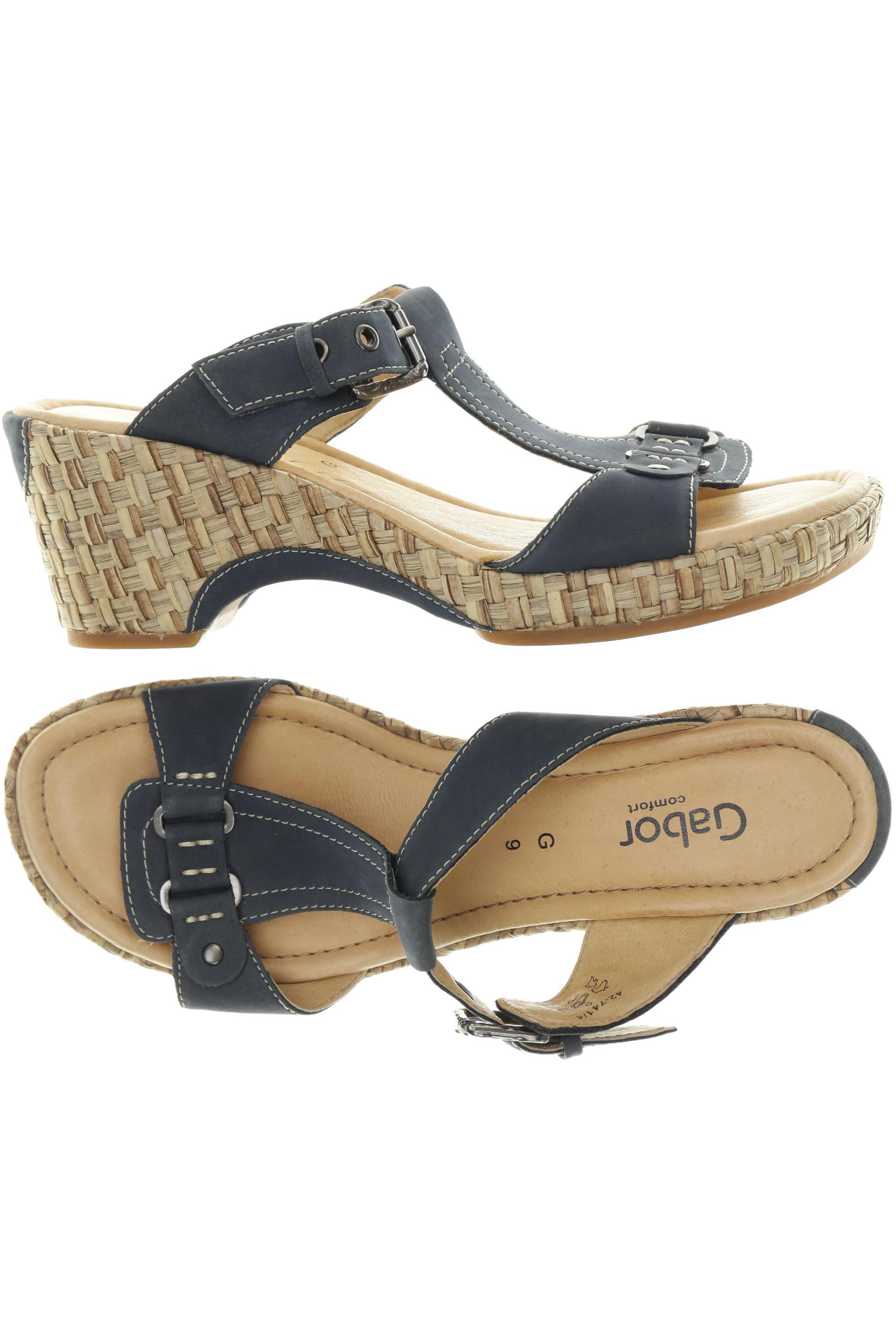 

Gabor Damen Sandale, blau, Gr. 9