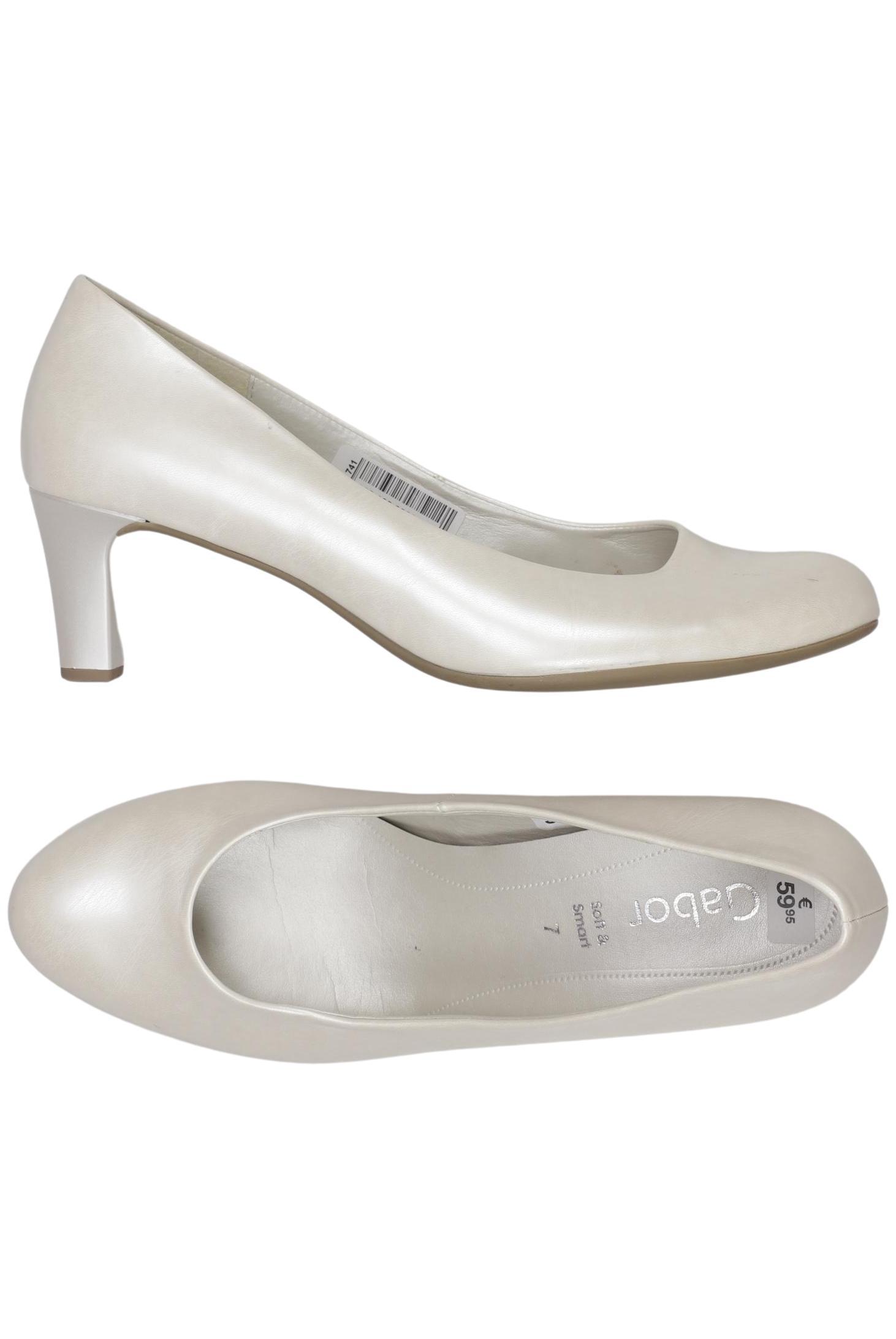 

Gabor Damen Pumps, cremeweiß, Gr. 7
