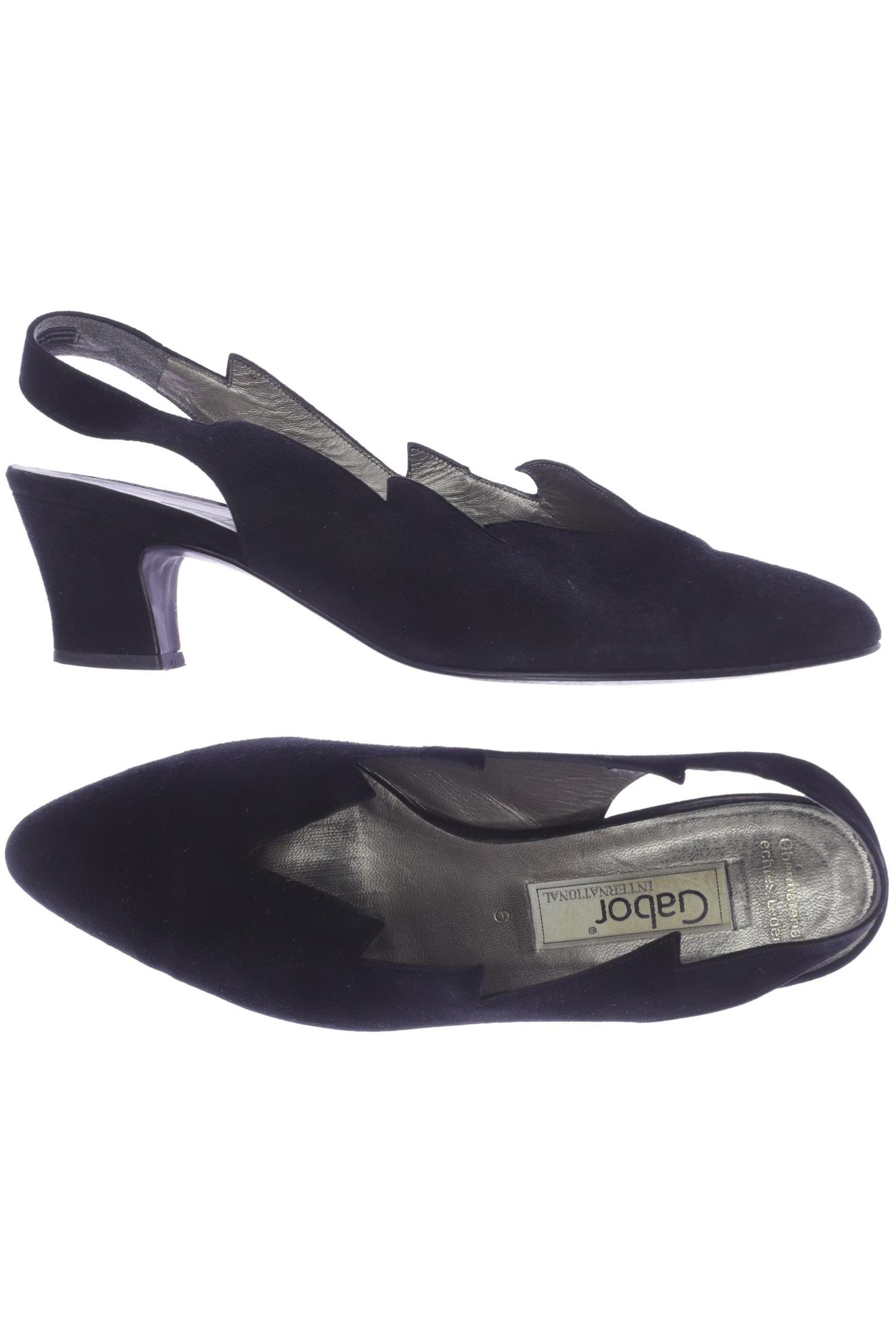 

Gabor Damen Pumps, schwarz, Gr. 6