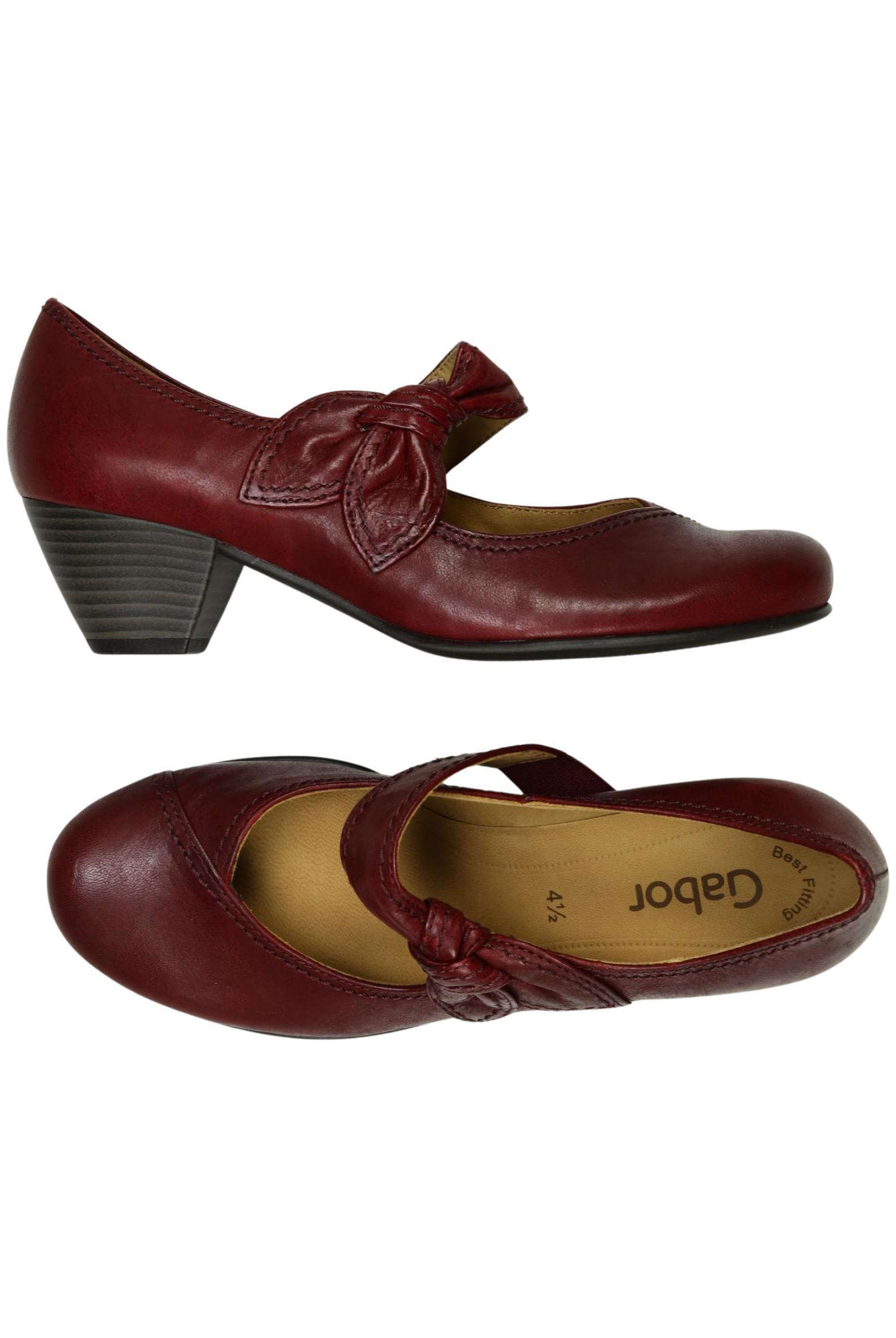 

Gabor Damen Pumps, bordeaux, Gr. 4.5