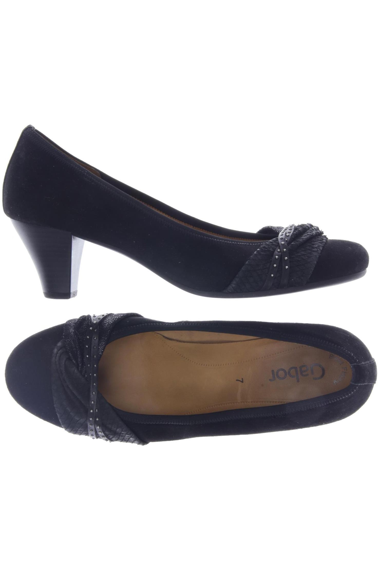 

Gabor Damen Pumps, schwarz, Gr. 7