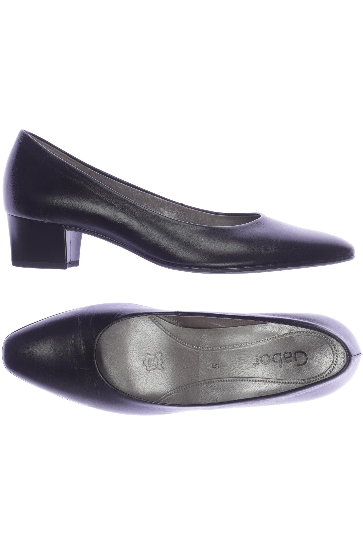 

Gabor Damen Pumps, schwarz, Gr. 5