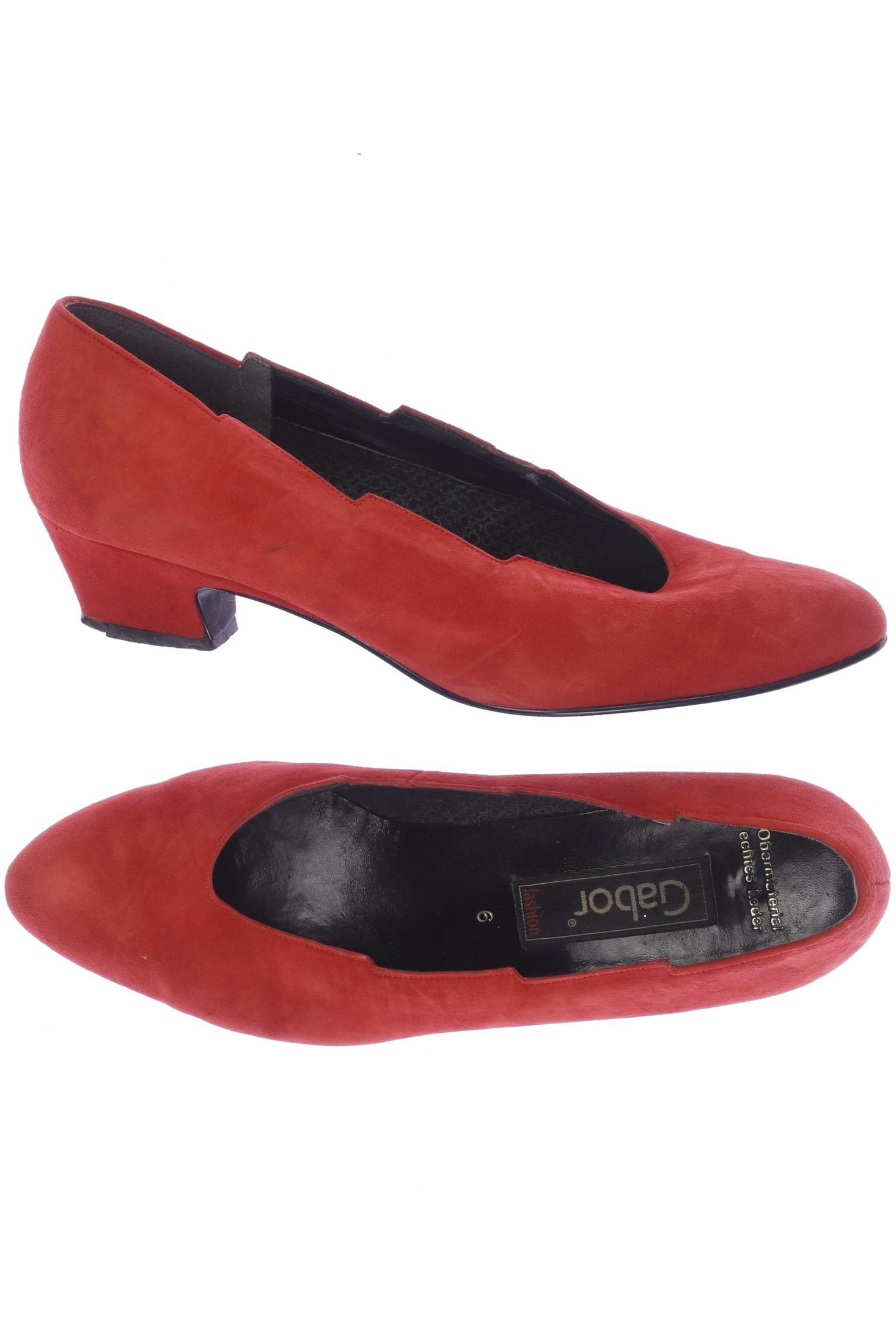 

Gabor Damen Pumps, rot, Gr. 6
