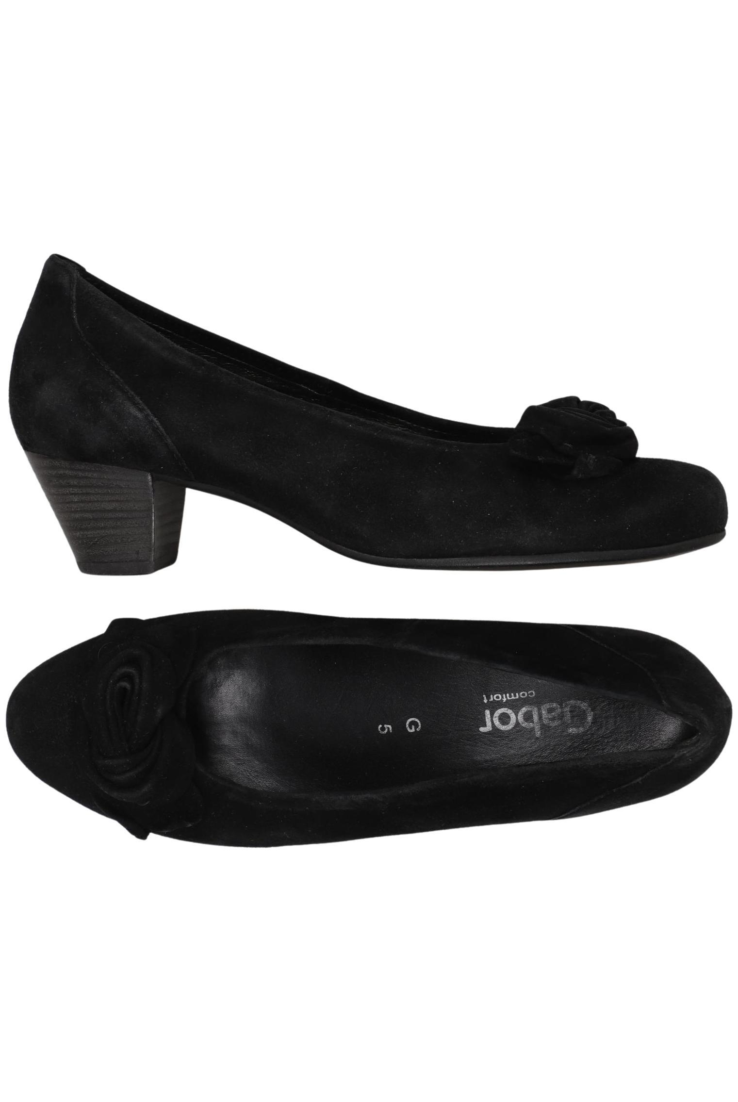

Gabor Damen Pumps, schwarz, Gr. 5