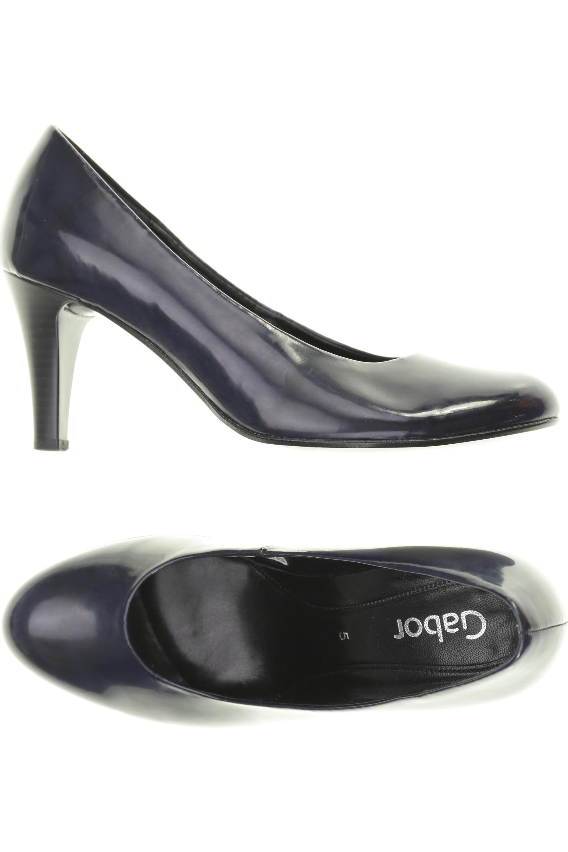 

Gabor Damen Pumps, blau, Gr. 5