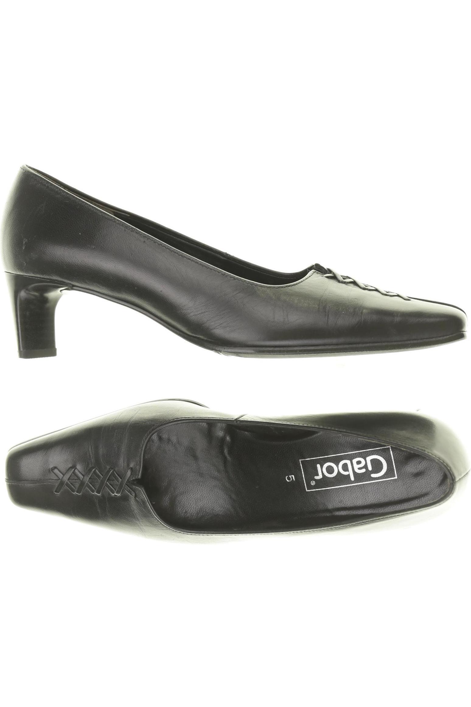 

Gabor Damen Pumps, schwarz, Gr. 5