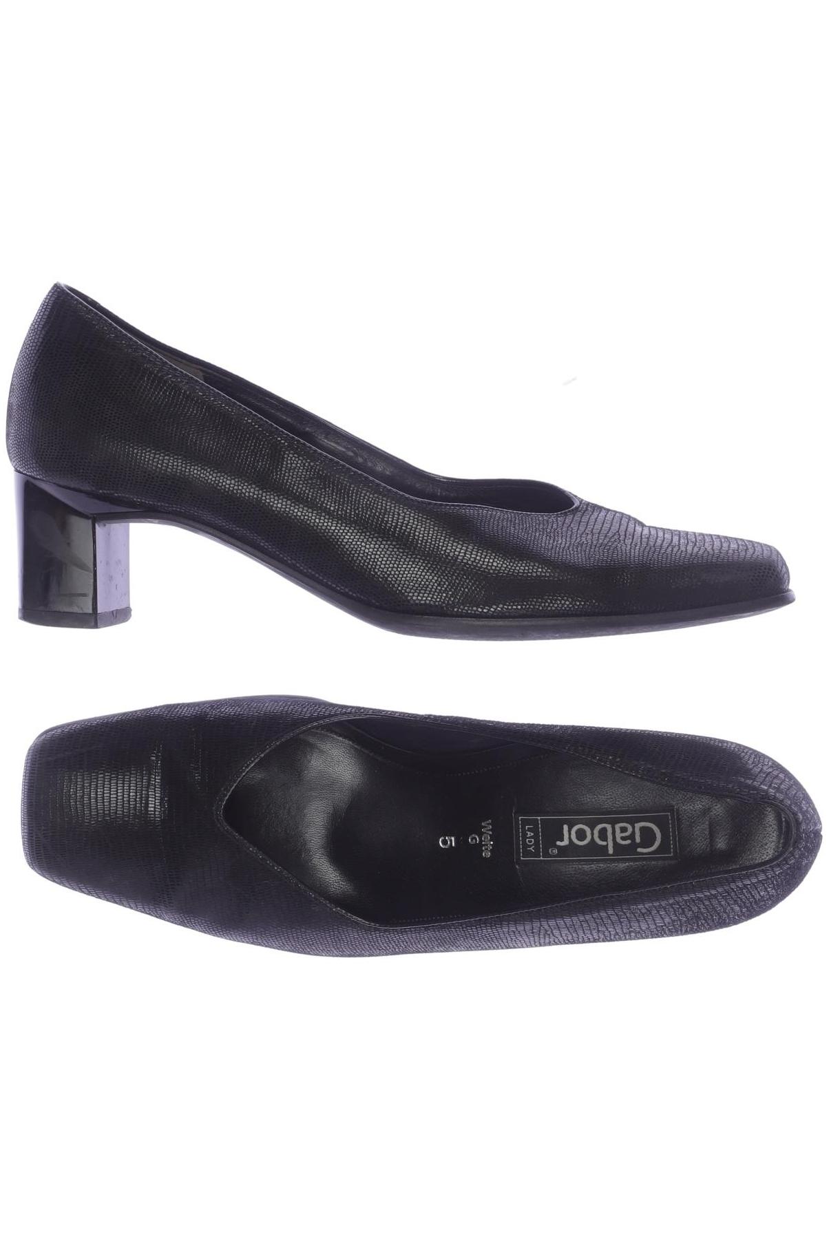

Gabor Damen Pumps, schwarz, Gr. 5