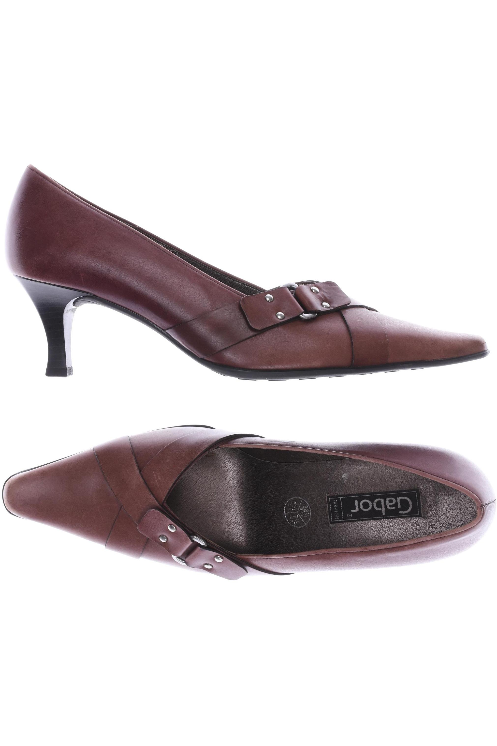 

Gabor Damen Pumps, bordeaux, Gr. 5.5