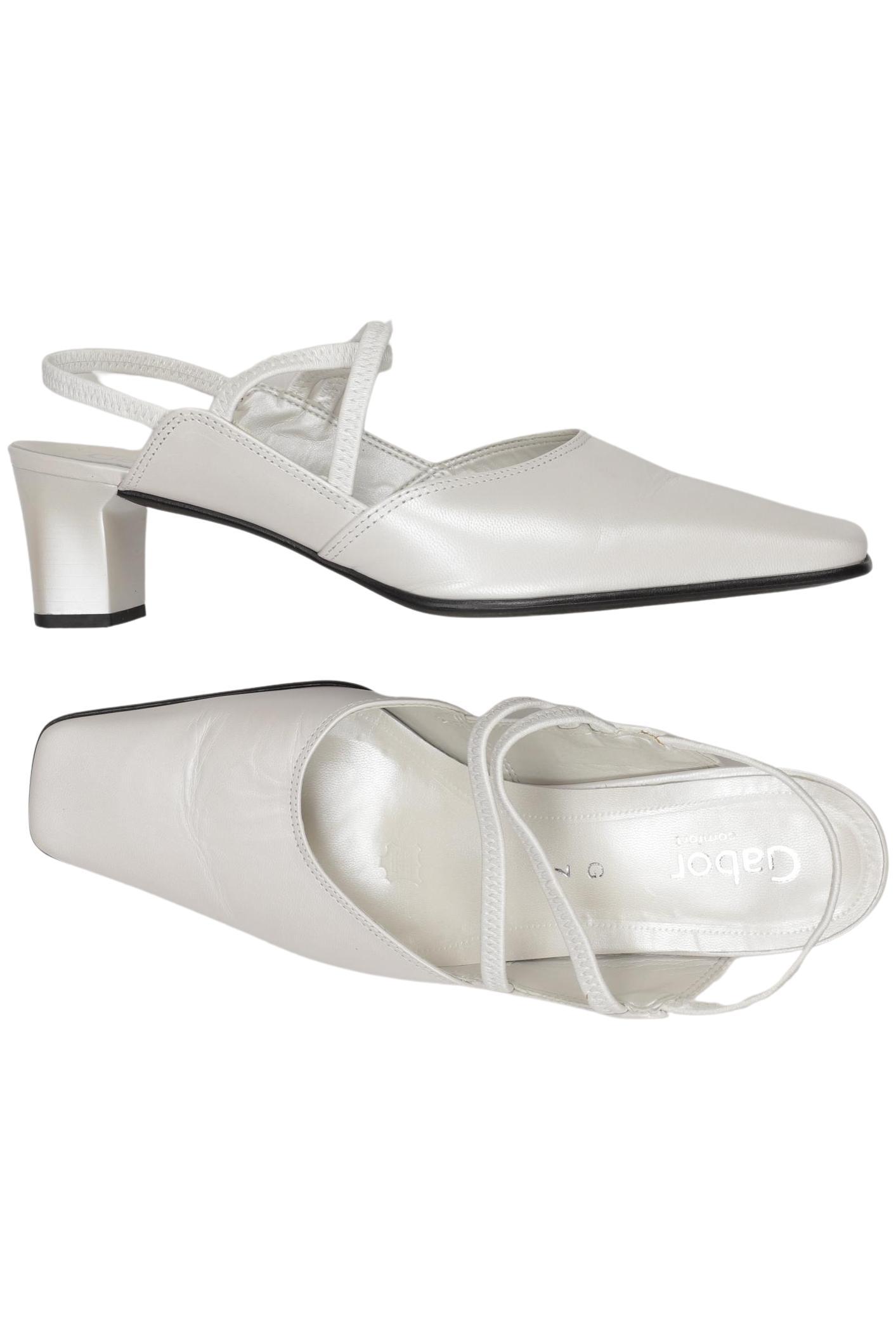 

Gabor Damen Pumps, weiß, Gr. 7