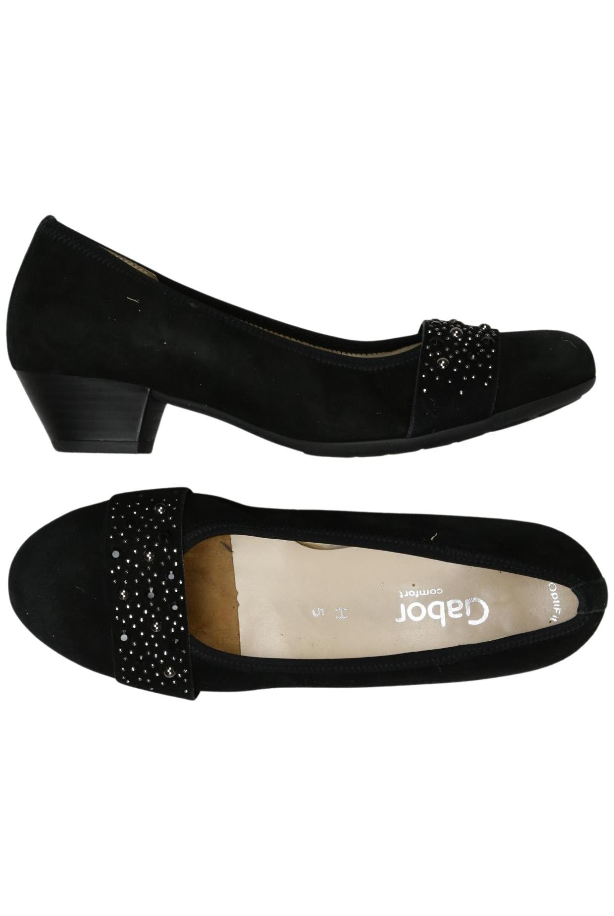 

Gabor Damen Pumps, schwarz, Gr. 5