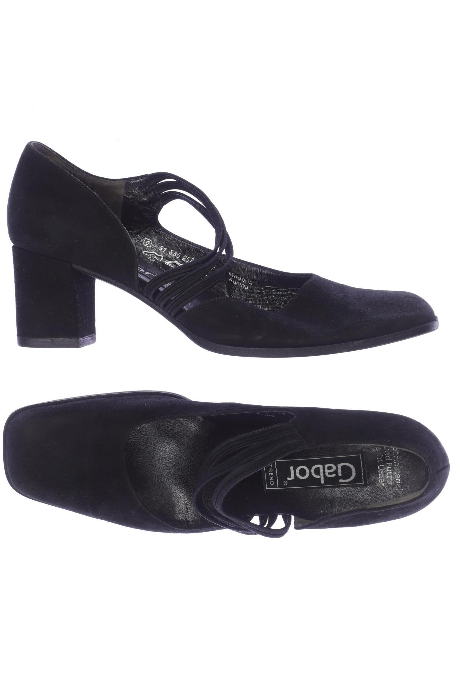 

Gabor Damen Pumps, schwarz, Gr. 6