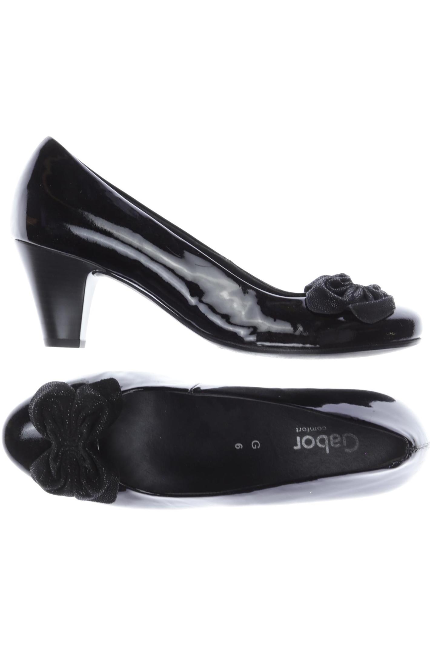 

Gabor Damen Pumps, schwarz, Gr. 6