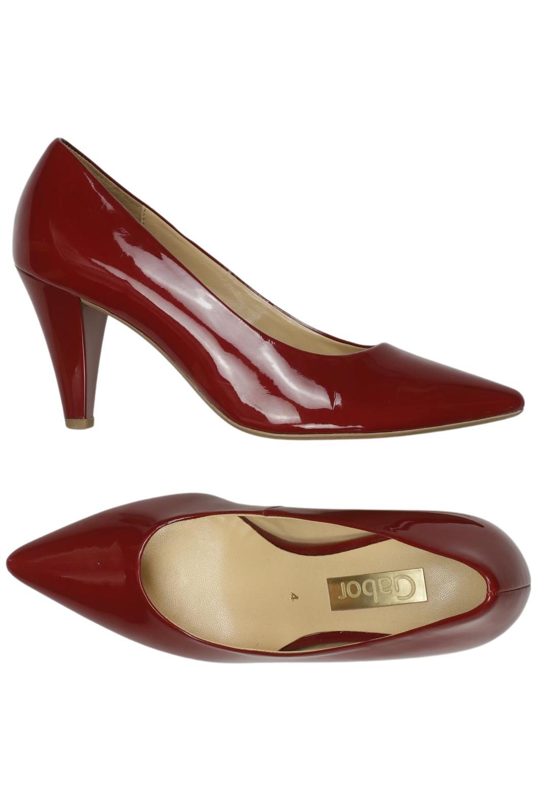 

Gabor Damen Pumps, rot, Gr. 4