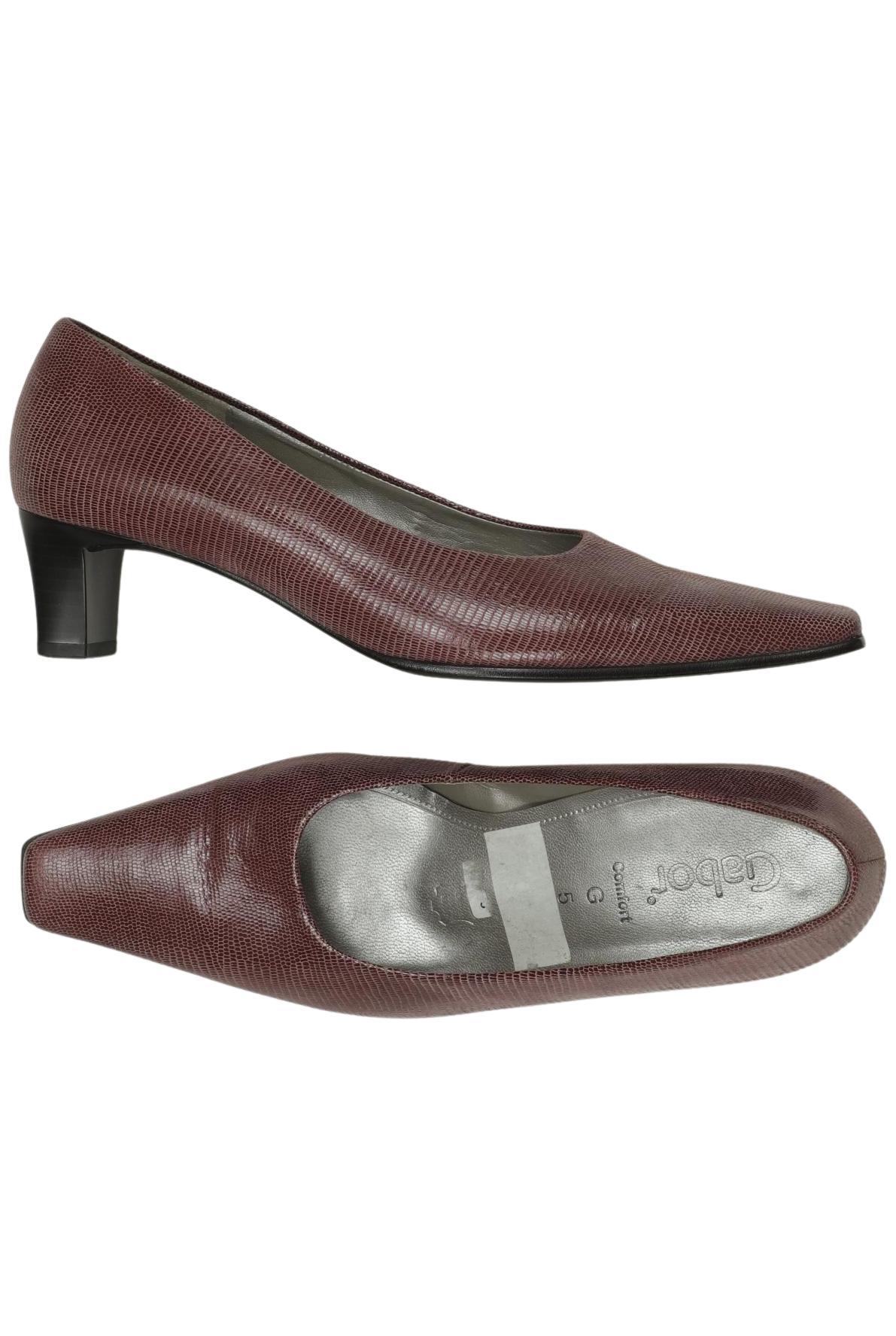 

Gabor Damen Pumps, bordeaux, Gr. 5