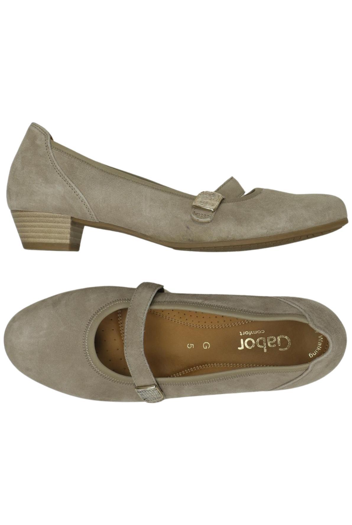 

Gabor Damen Pumps, beige, Gr. 5