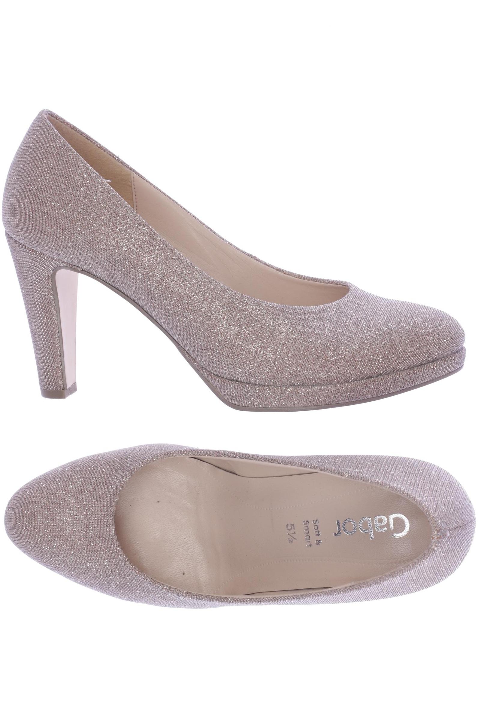 

Gabor Damen Pumps, beige, Gr. 5.5