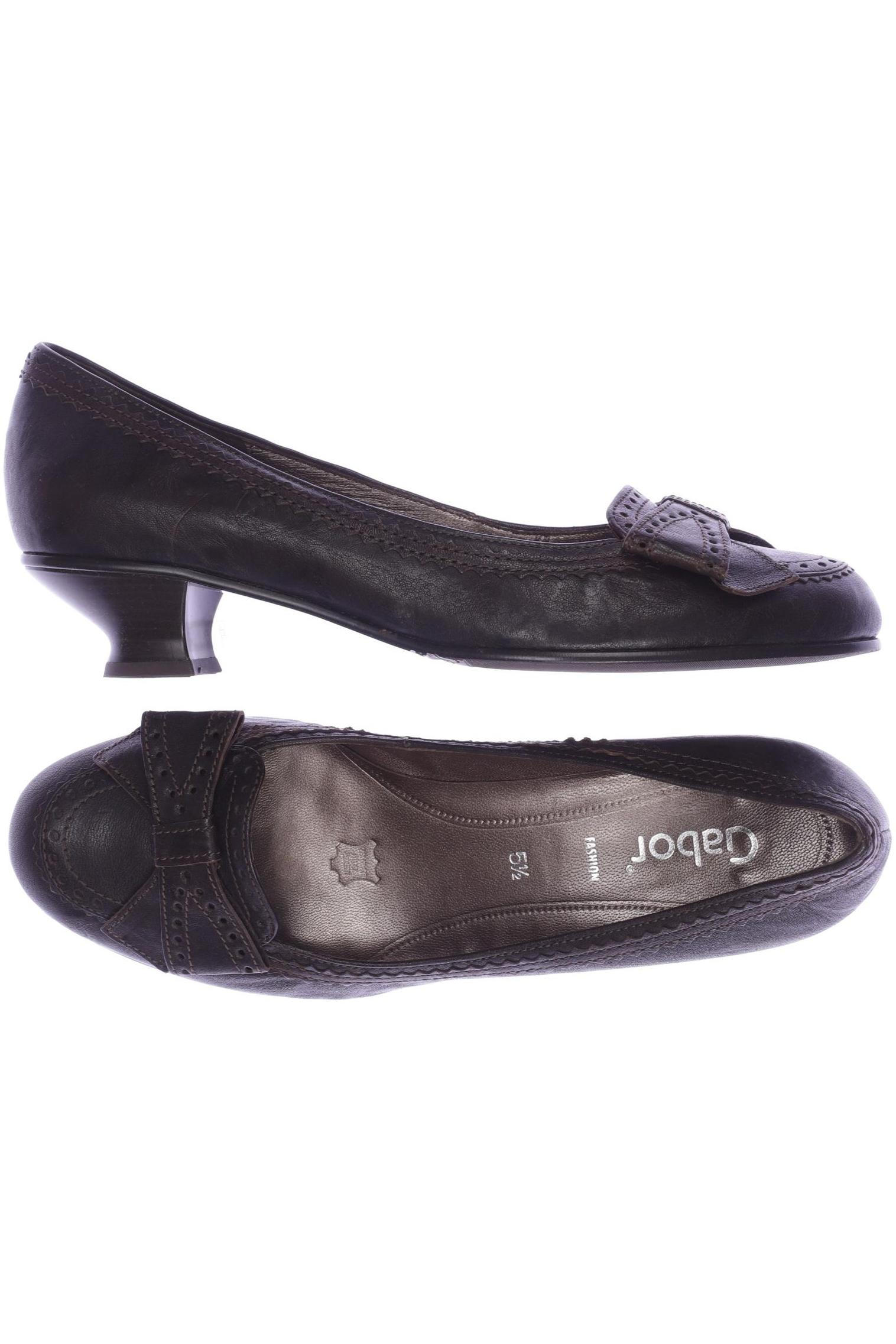 

Gabor Damen Pumps, braun, Gr. 5.5