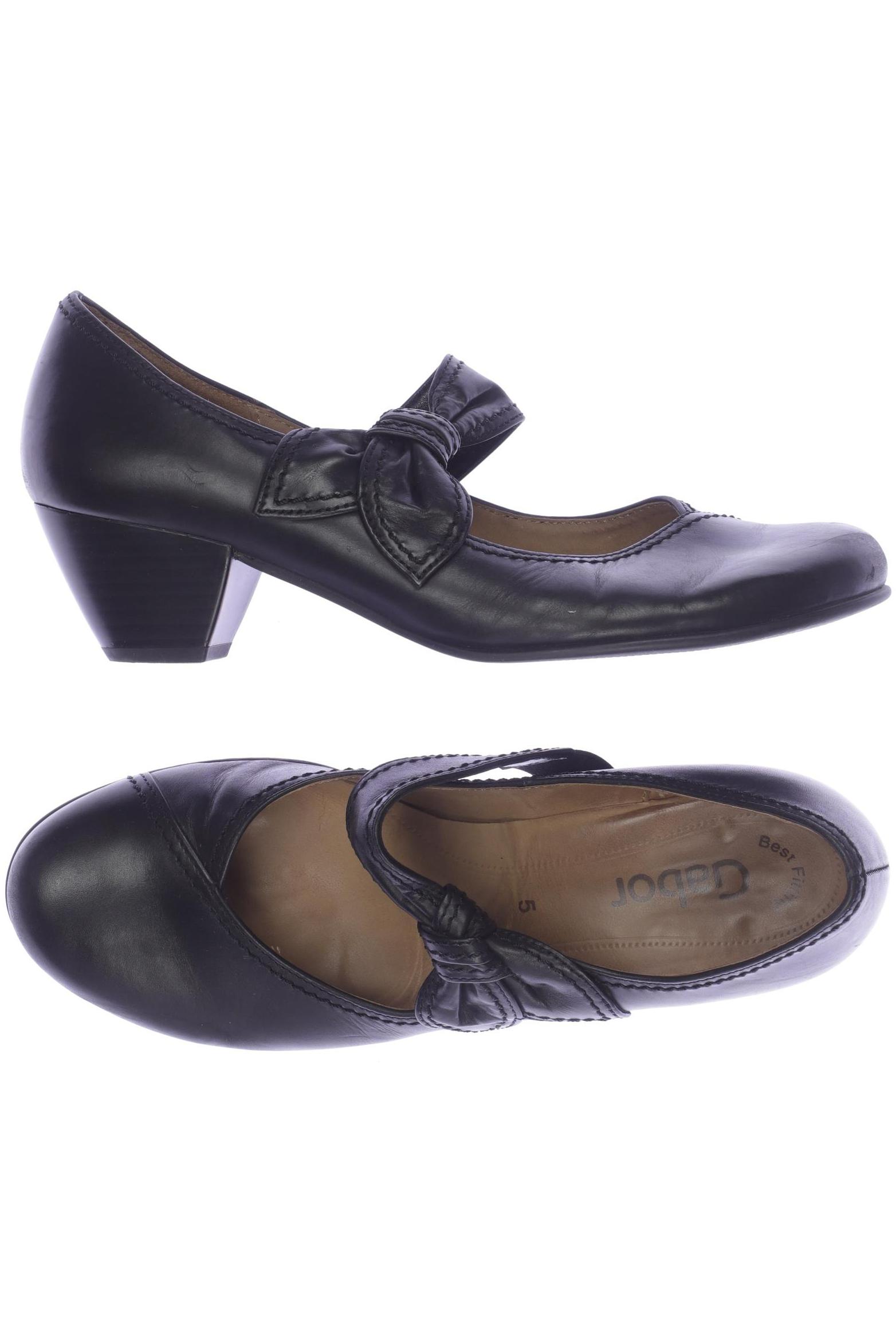 

Gabor Damen Pumps, schwarz, Gr. 5