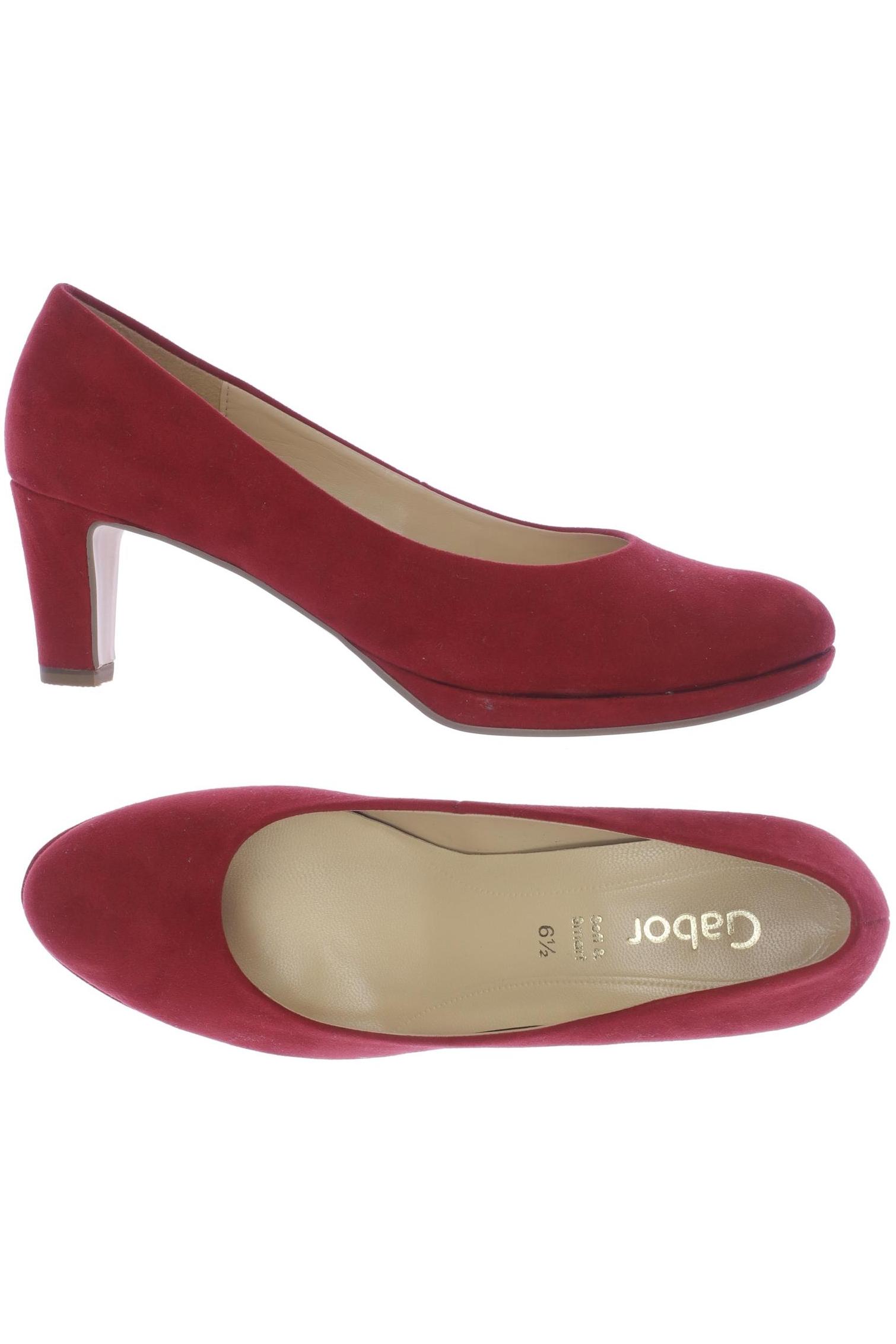 

Gabor Damen Pumps, rot, Gr. 6.5