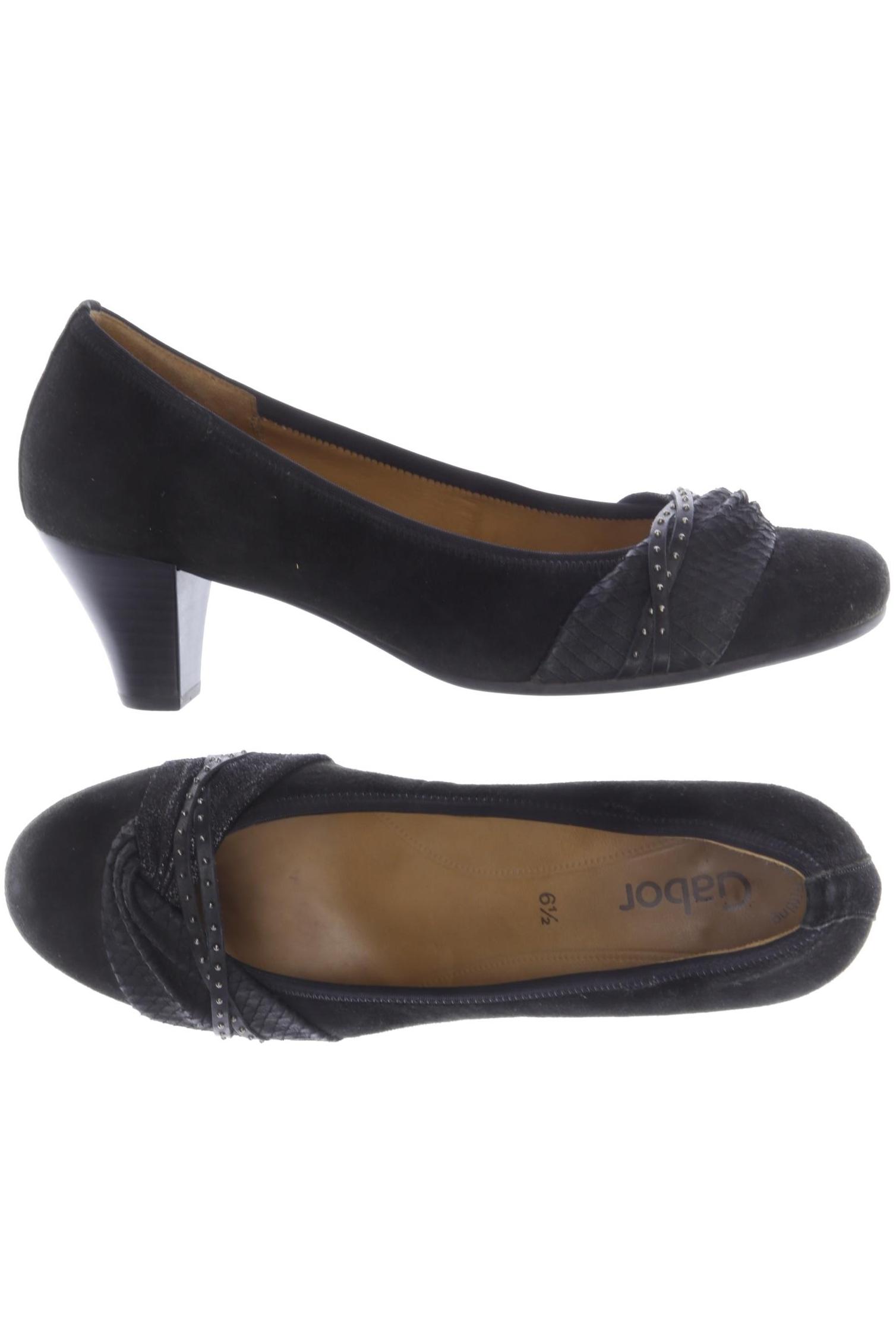 

Gabor Damen Pumps, schwarz, Gr. 6.5