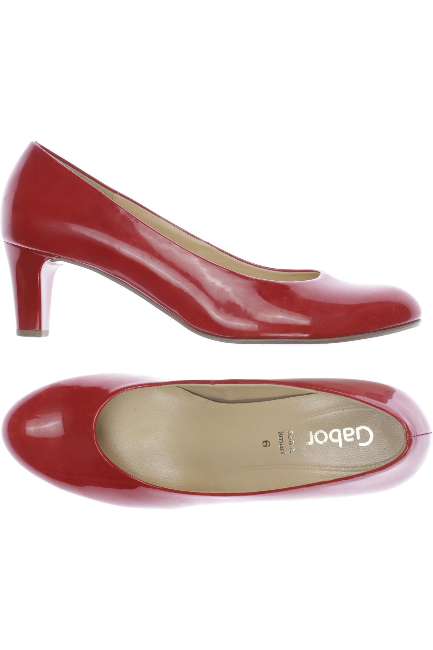 

Gabor Damen Pumps, rot, Gr. 6