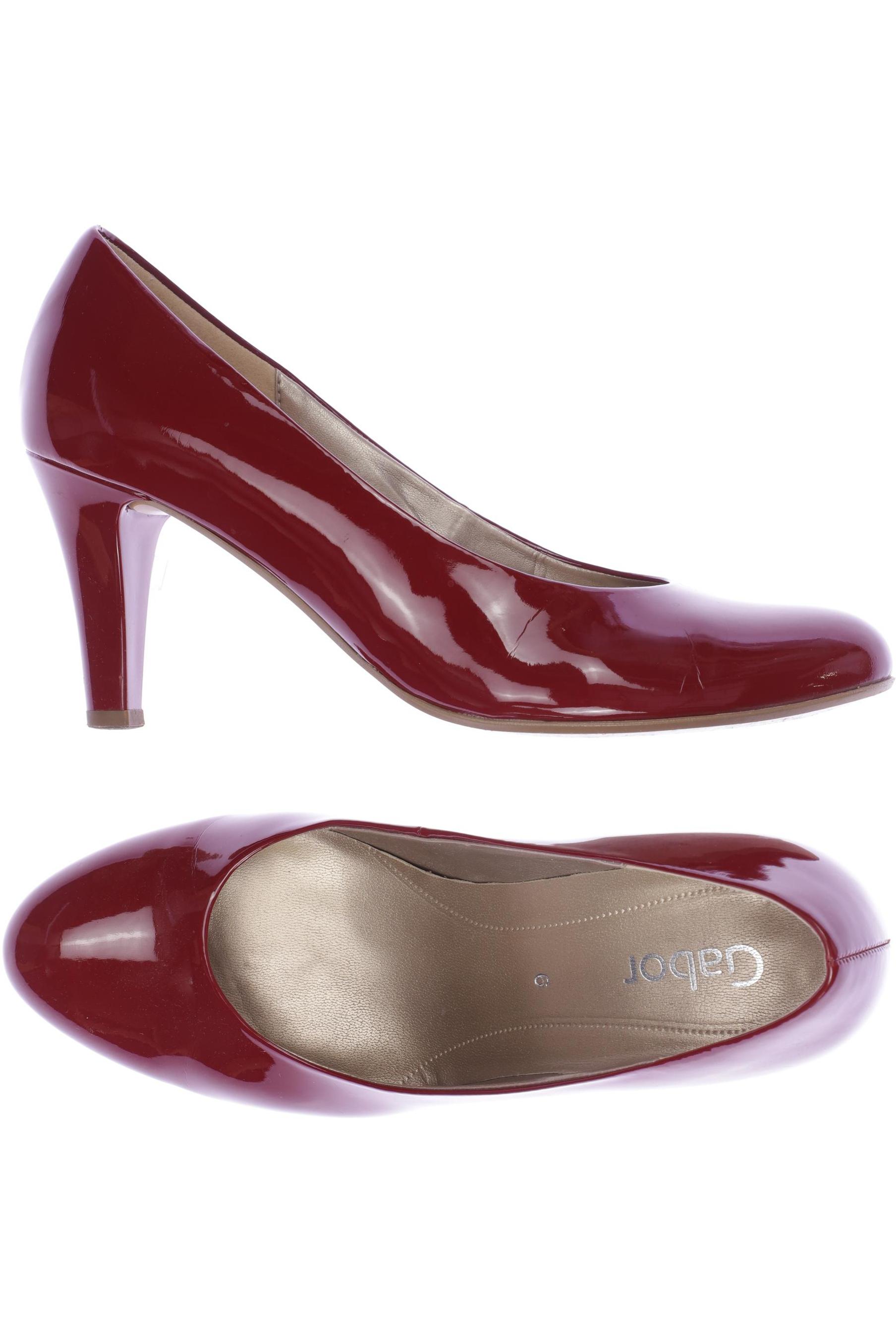 

Gabor Damen Pumps, rot, Gr. 6