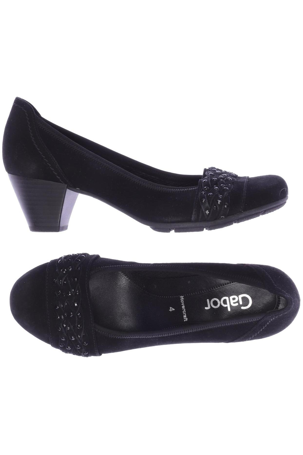 

Gabor Damen Pumps, schwarz, Gr. 4