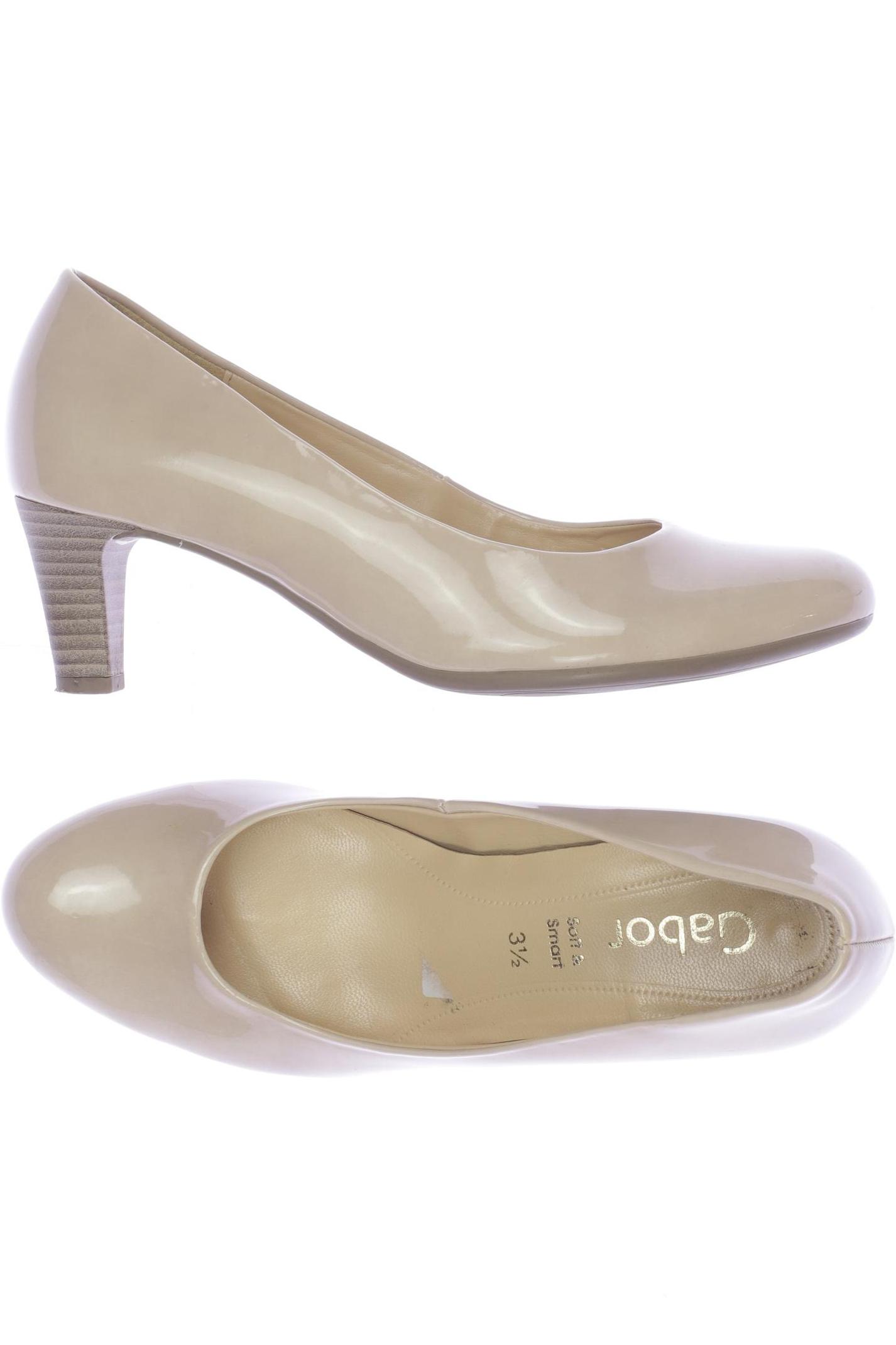 

Gabor Damen Pumps, beige, Gr. 3.5