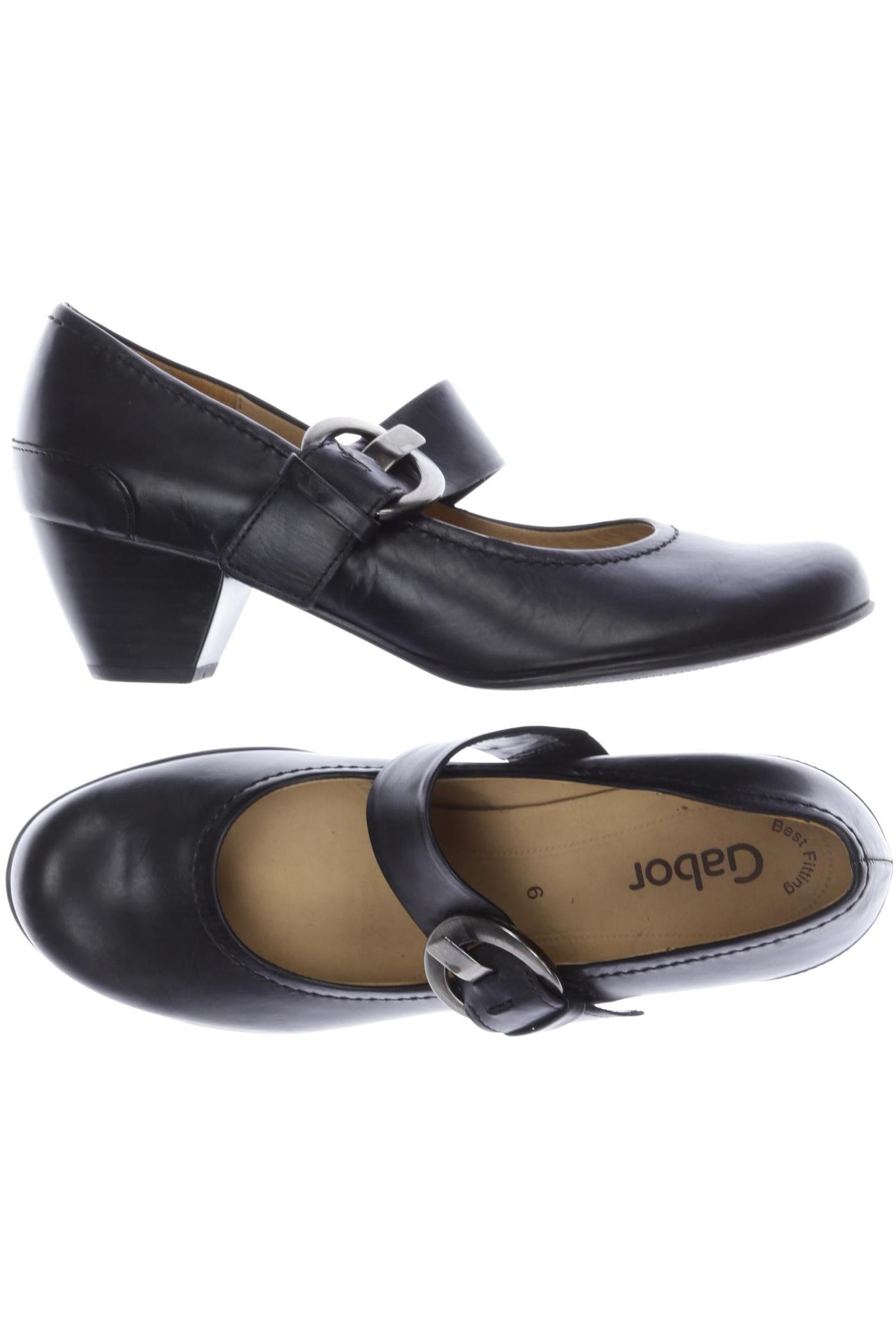 

Gabor Damen Pumps, schwarz, Gr. 6