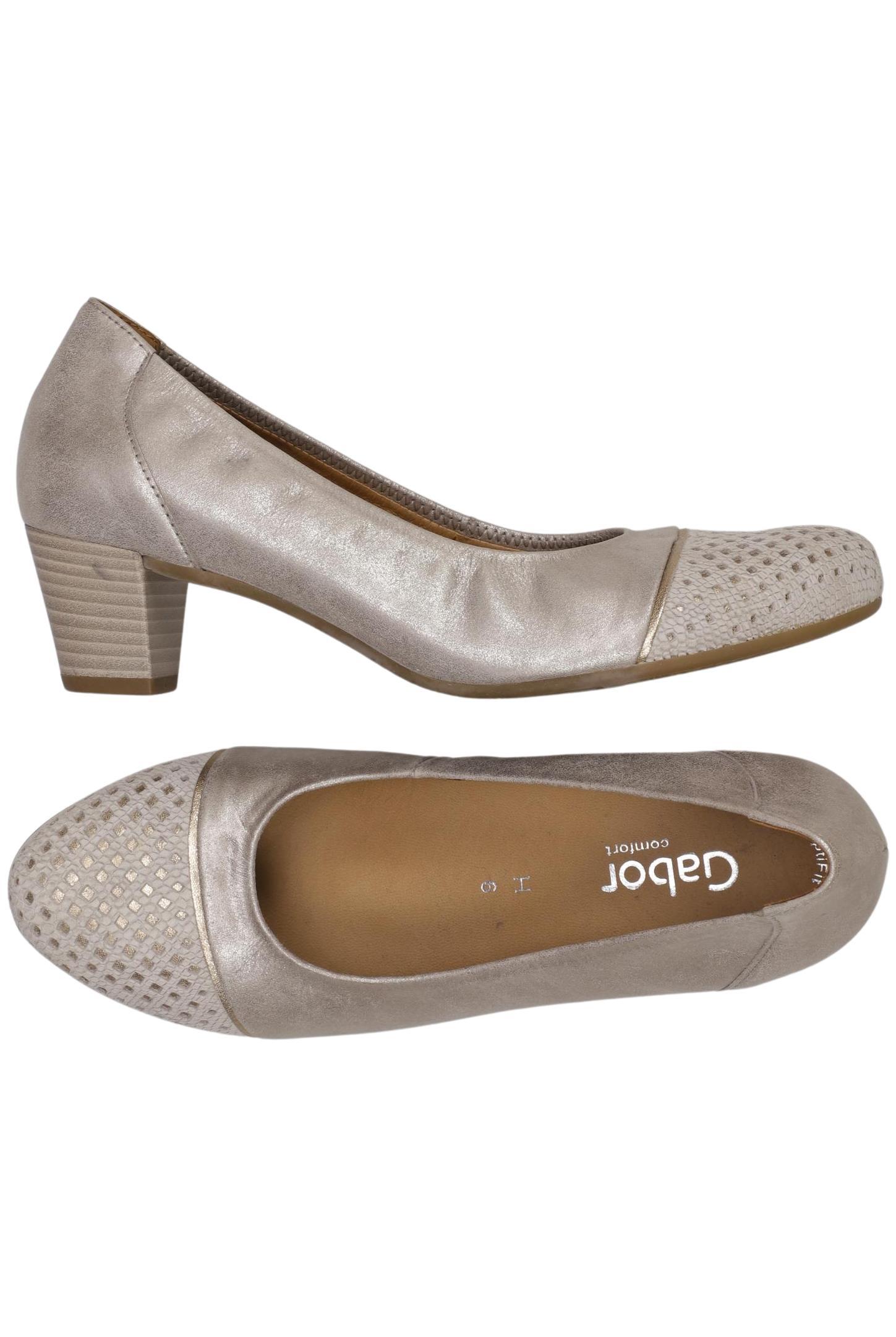 

Gabor Damen Pumps, silber, Gr. 6