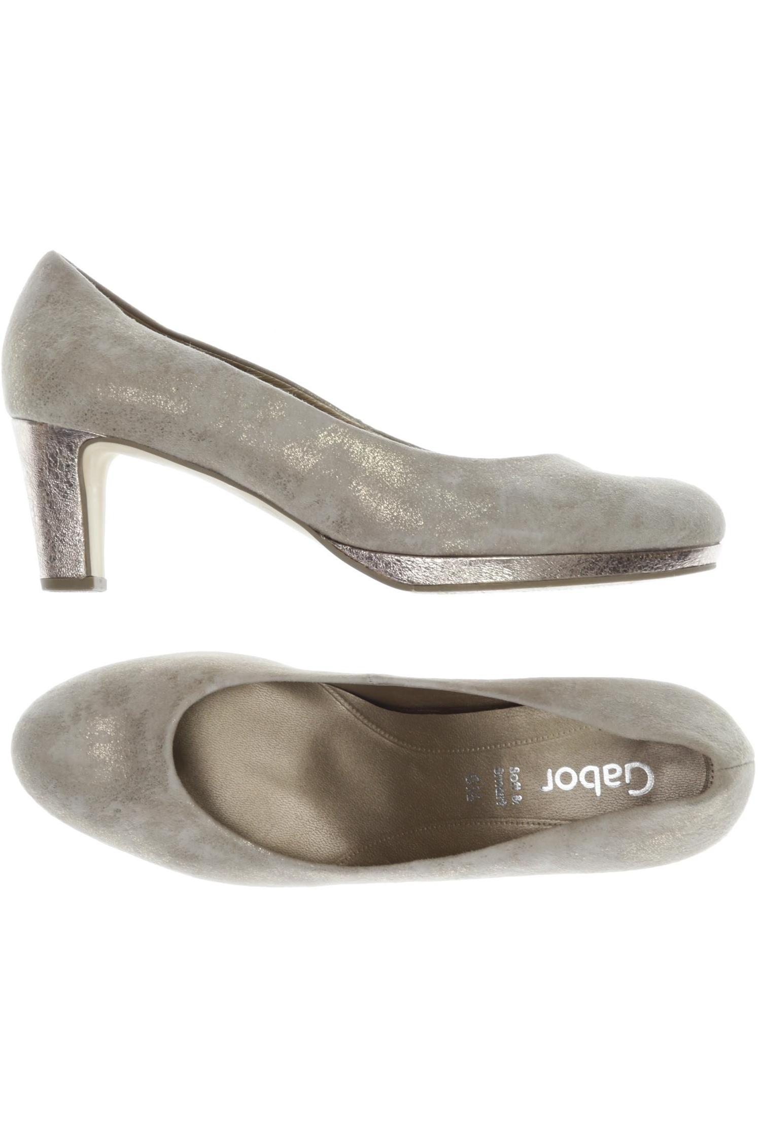 

Gabor Damen Pumps, beige, Gr. 6.5