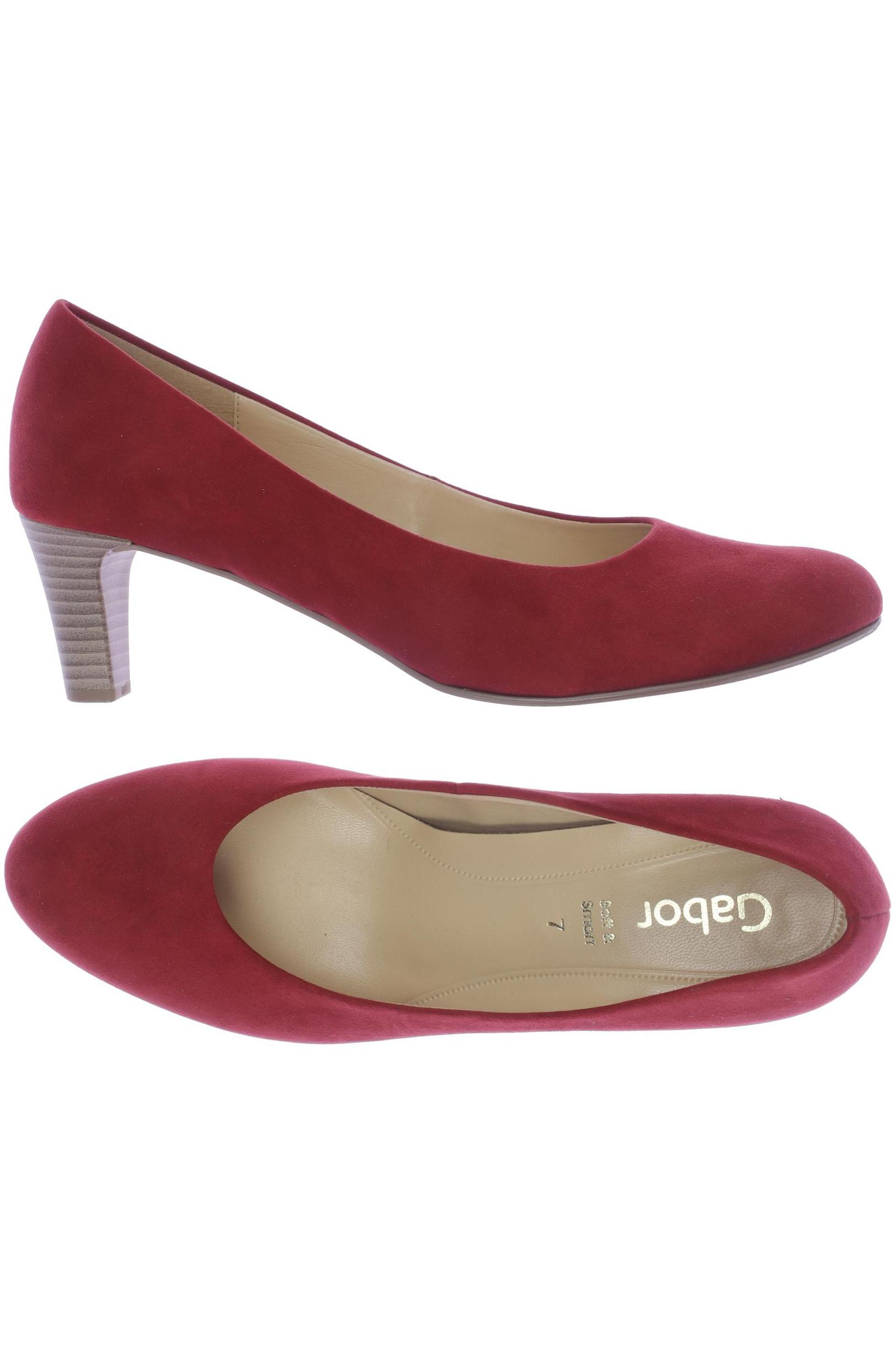 

Gabor Damen Pumps, rot, Gr. 7