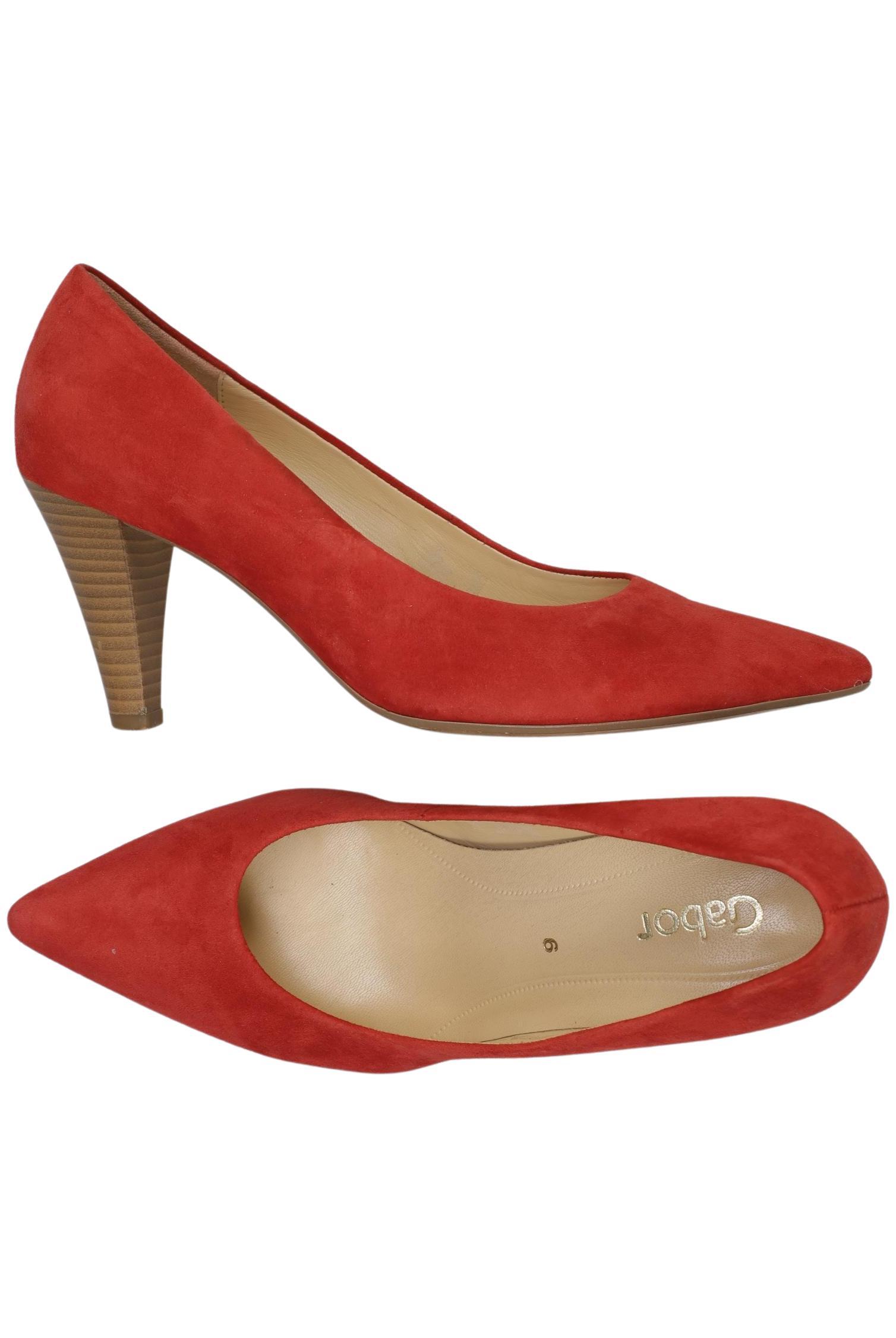 

Gabor Damen Pumps, rot, Gr. 6