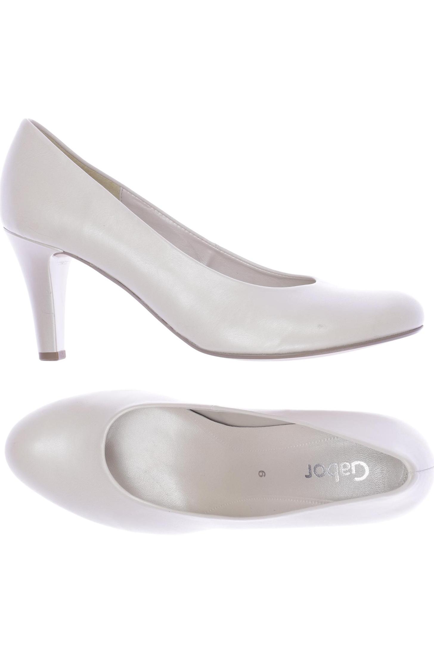 

Gabor Damen Pumps, weiß, Gr. 6