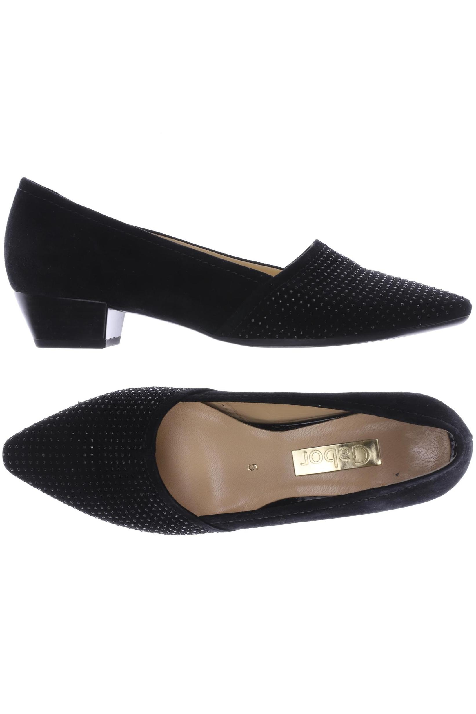 

Gabor Damen Pumps, schwarz, Gr. 5