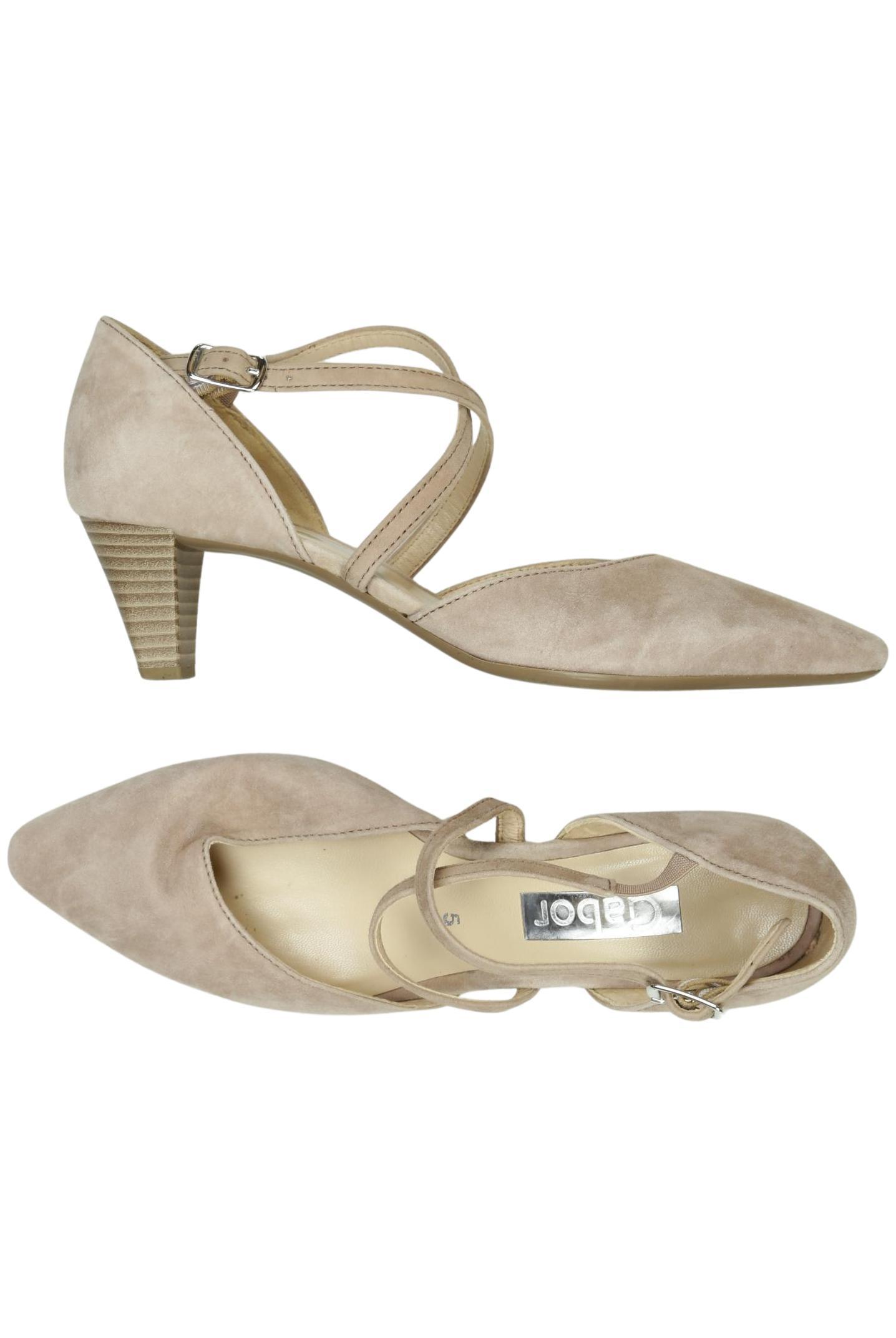 

Gabor Damen Pumps, beige, Gr. 5