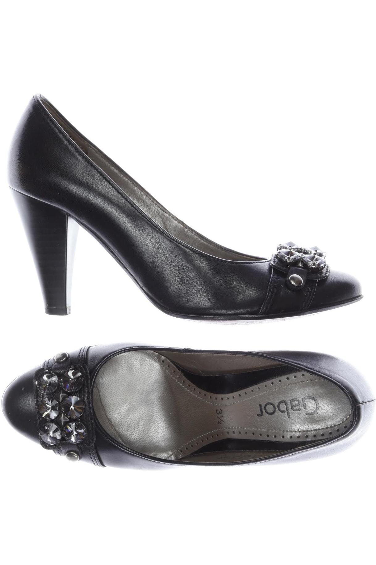 

Gabor Damen Pumps, schwarz, Gr. 3.5