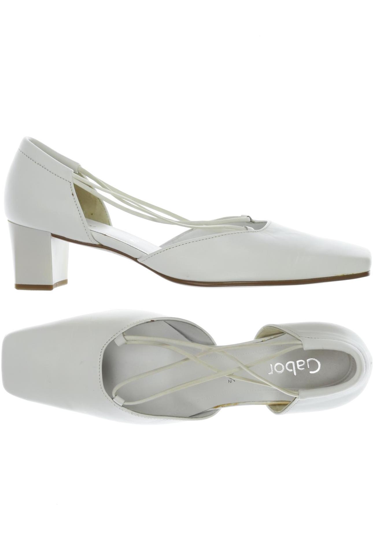 

Gabor Damen Pumps, weiß, Gr. 6.5