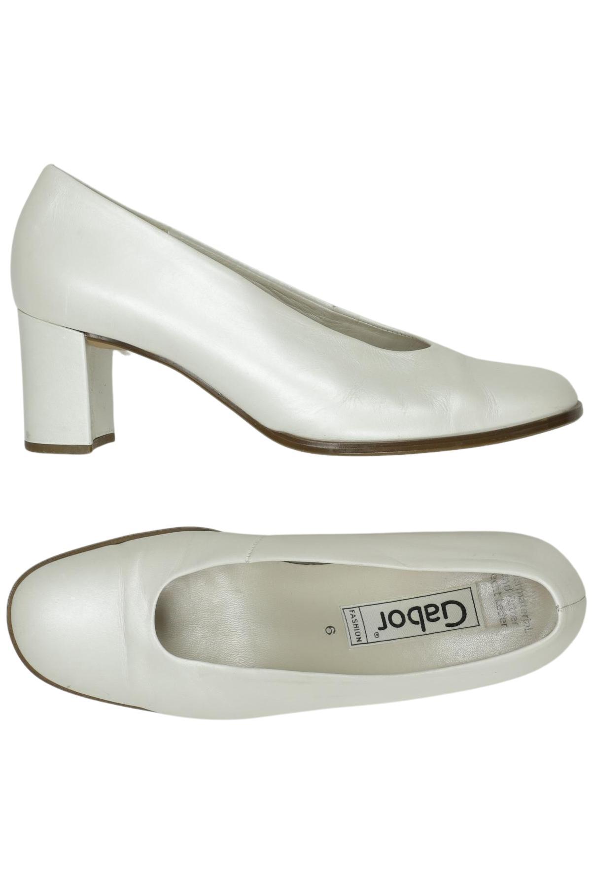 

Gabor Damen Pumps, weiß, Gr. 6