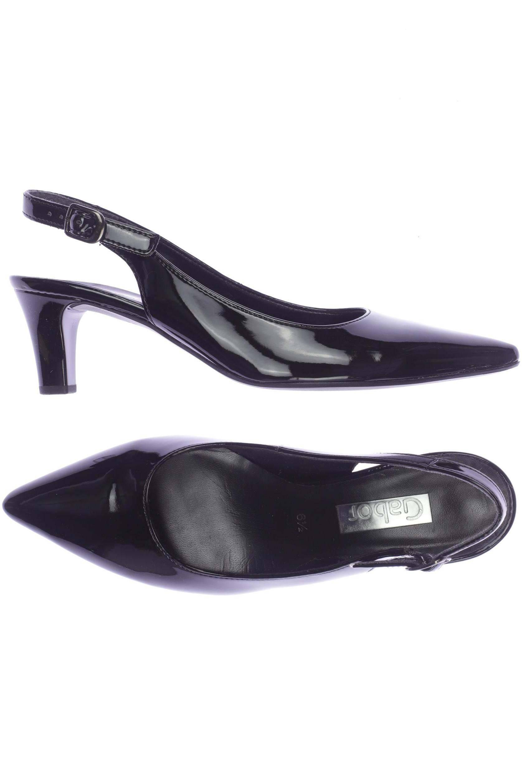 

Gabor Damen Pumps, schwarz, Gr. 6.5