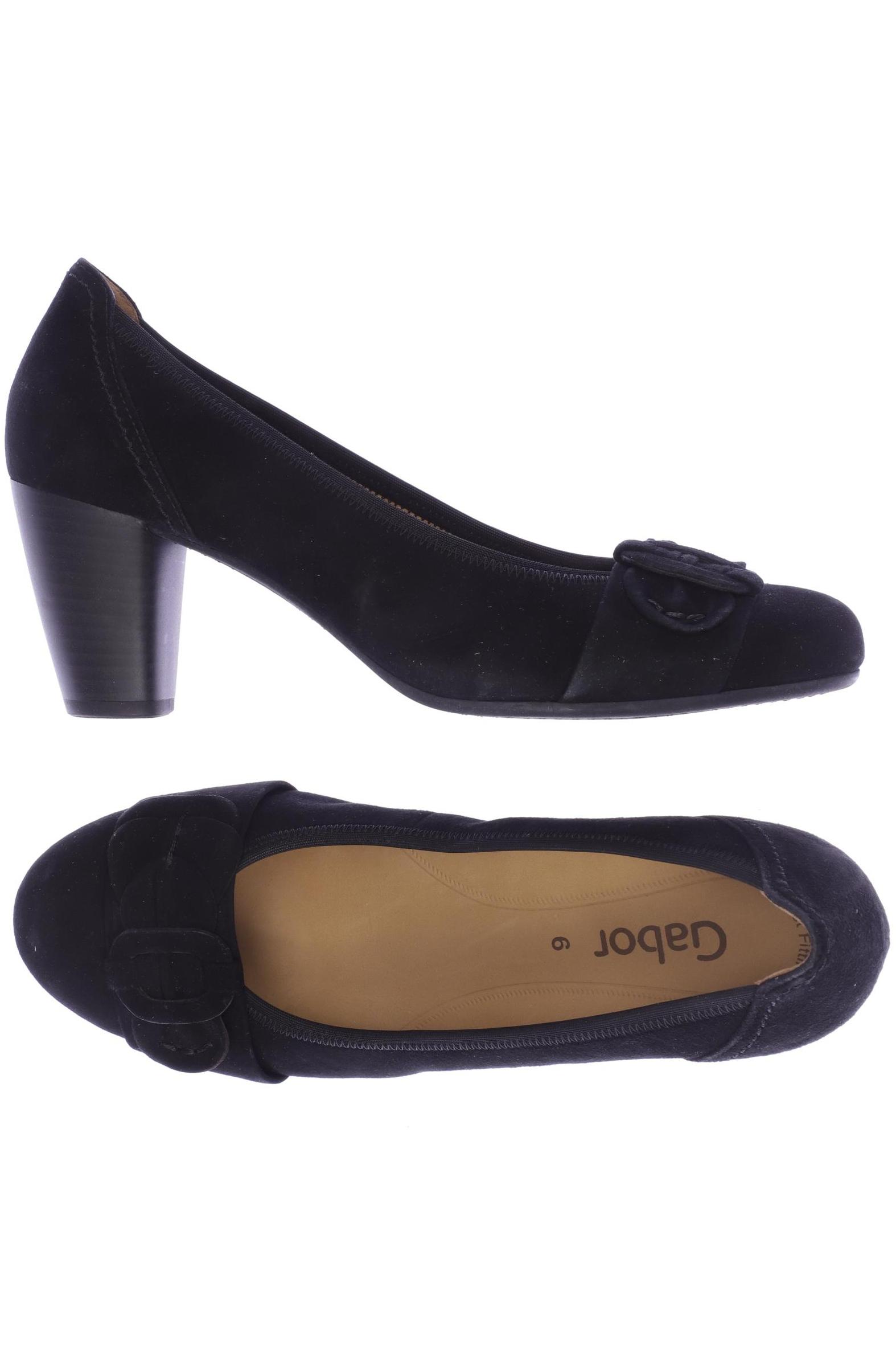 

Gabor Damen Pumps, schwarz, Gr. 6