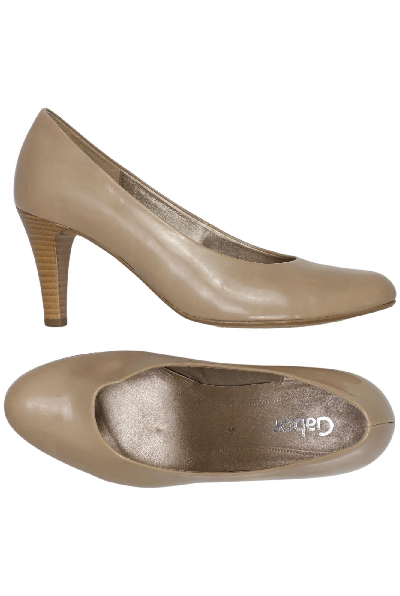 

Gabor Damen Pumps, beige, Gr. 5