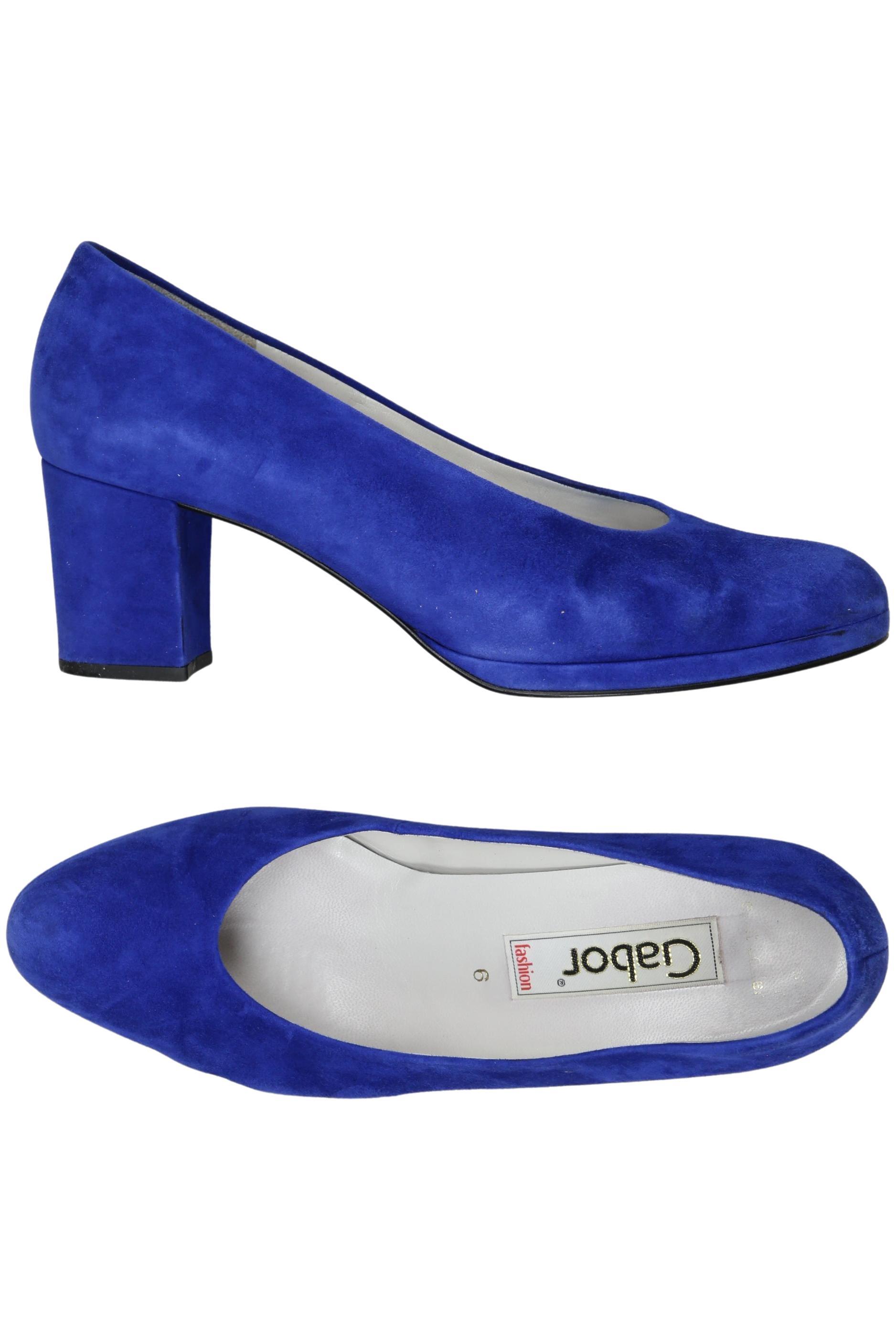 

Gabor Damen Pumps, blau, Gr. 6