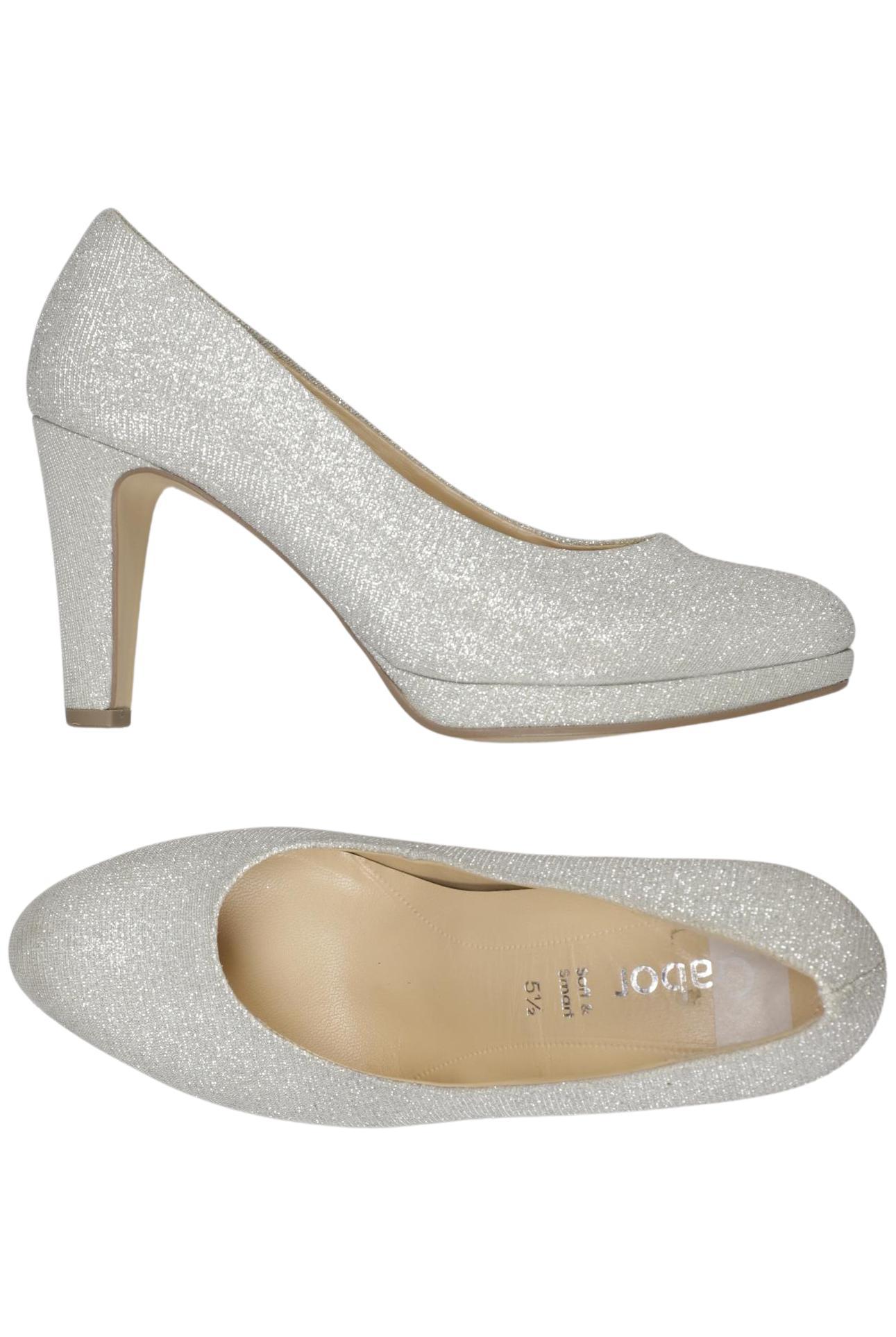 

Gabor Damen Pumps, silber, Gr. 5.5